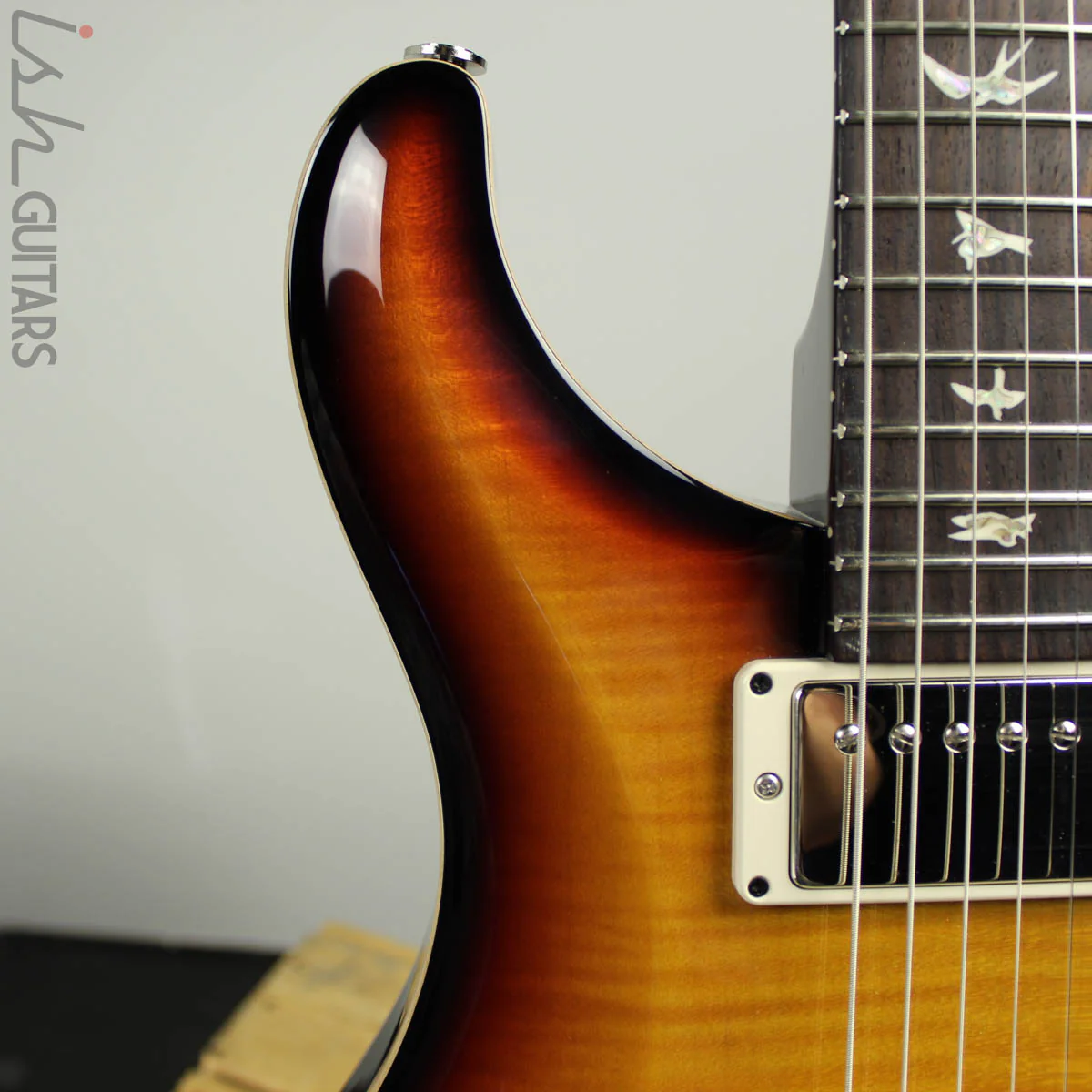 2019 Paul Reed Smith PRS Hollowbody II Piezo Tri-Color Sunburst - Image 4