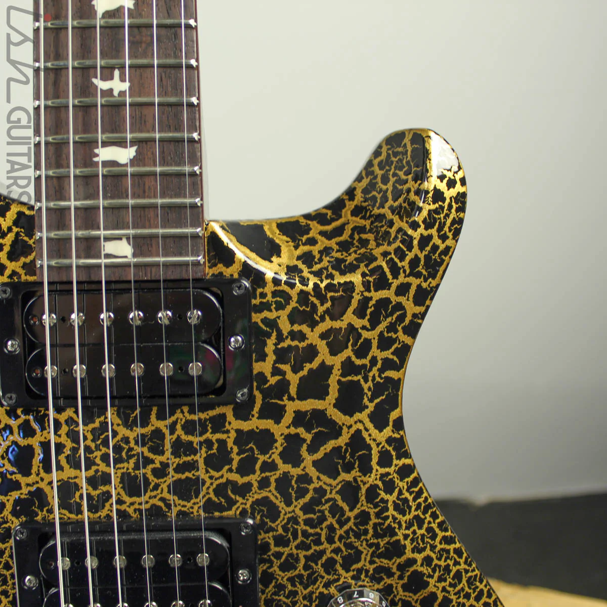 2019 PRS S2 Custom 24 Gold Crackle Custom Color - Image 5