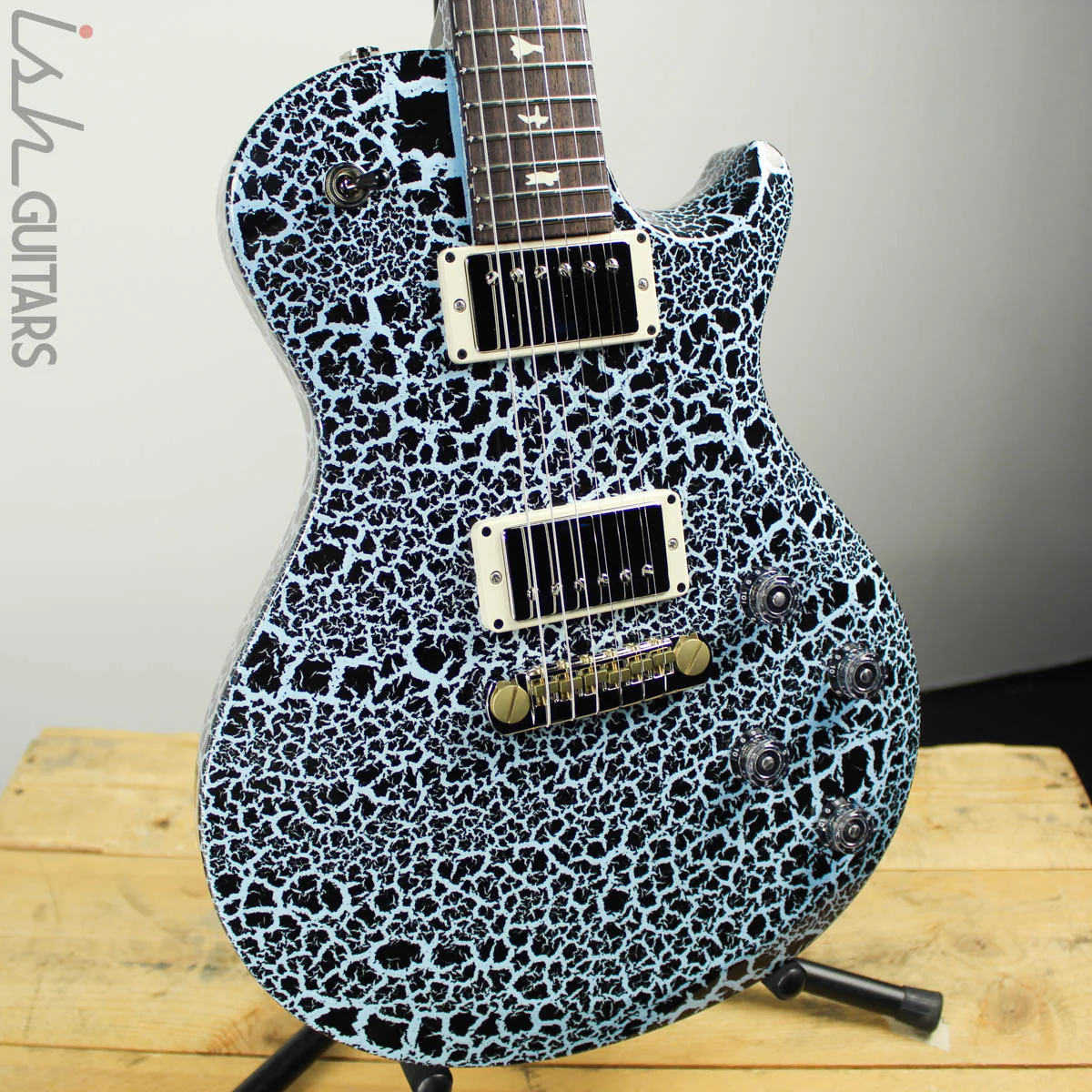 2019 Paul Reed Smith PRS S2 Singlecut Powder Blue Crackle