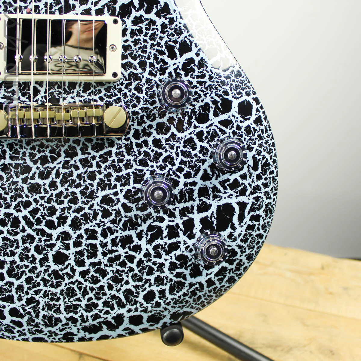 2019 Paul Reed Smith PRS S2 Singlecut Powder Blue Crackle - Image 3
