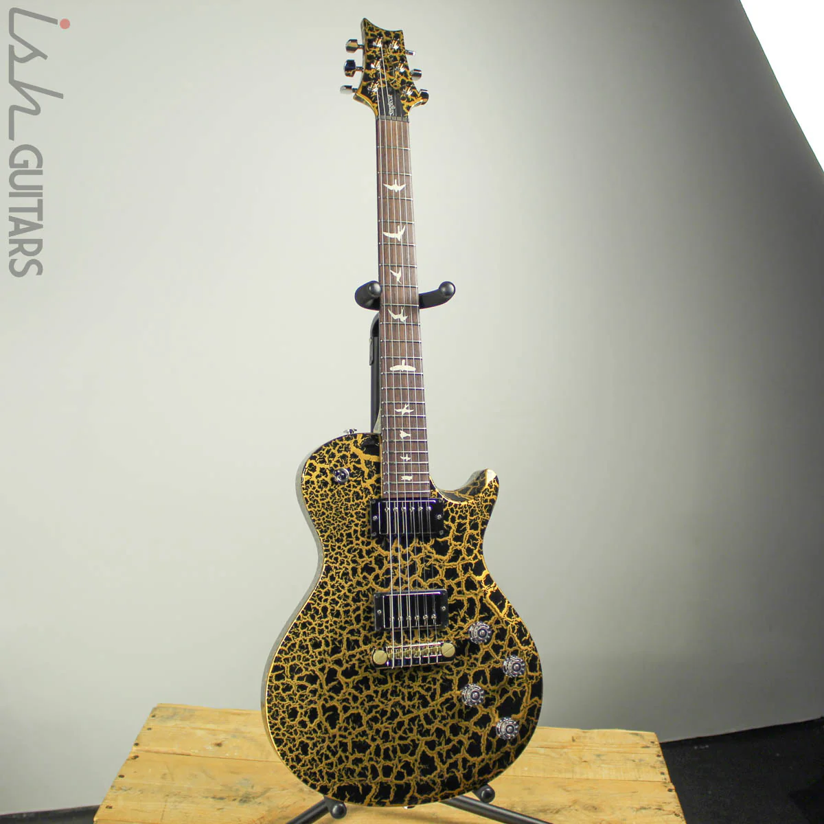 2019 Paul Reed Smith PRS S2 Singlecut Gold Crackle Custom Color - Image 2