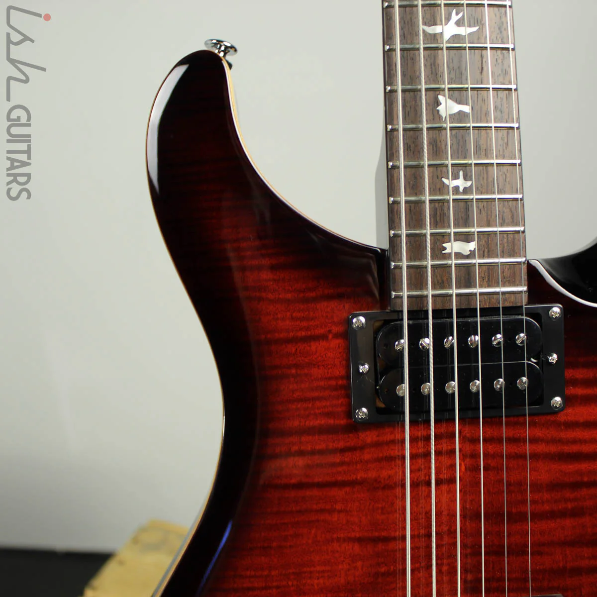 2019 Paul Reed Smith PRS SE 277 Baritone Fire Red Burst - Image 4