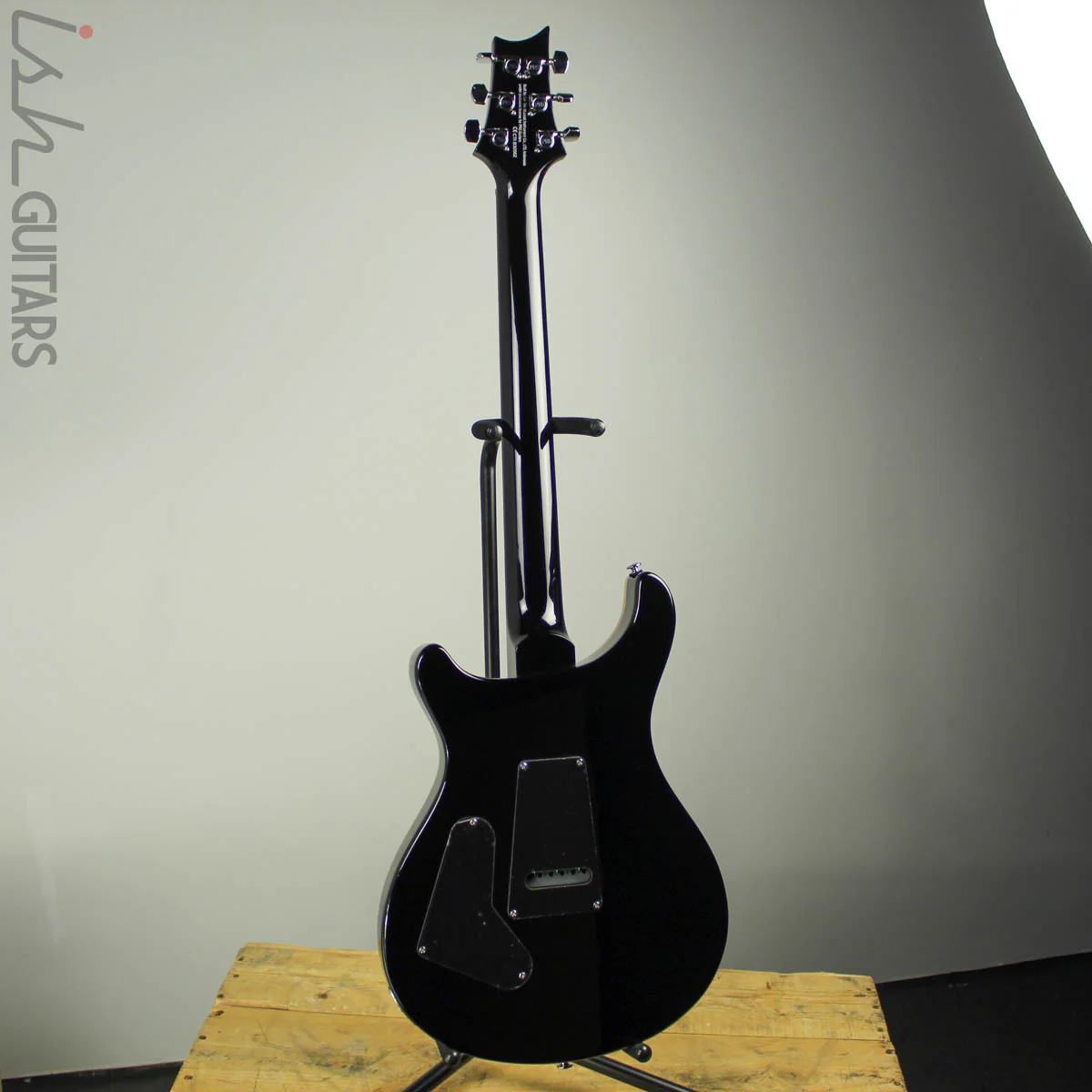 PRS SE Custom 24 Charcoal Burst w/ Blemish - Image 7