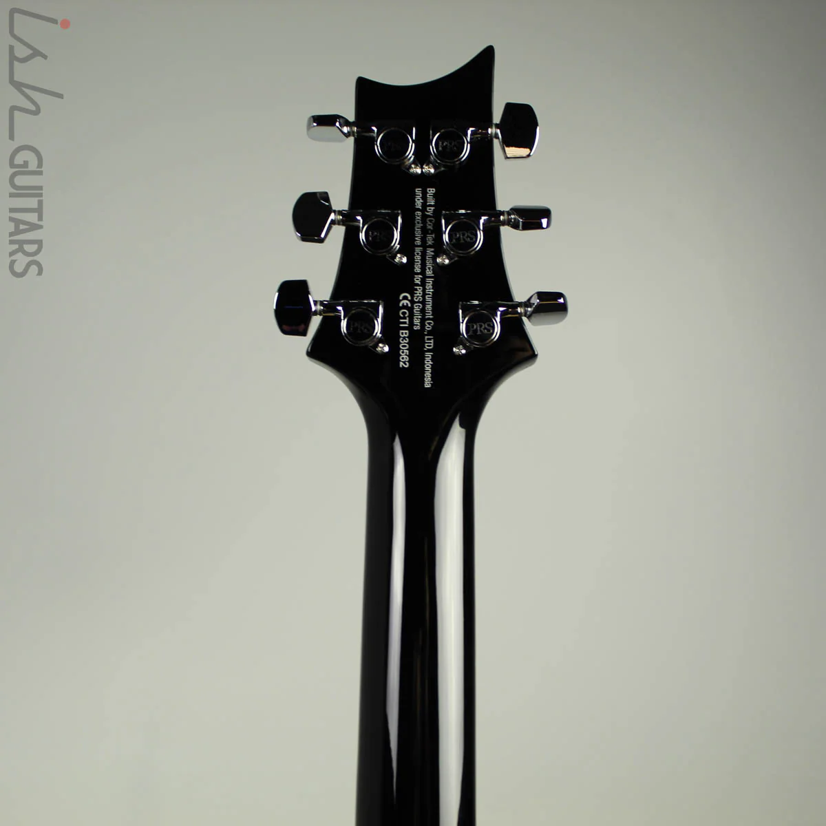 PRS SE Custom 24 Charcoal Burst w/ Blemish - Image 8