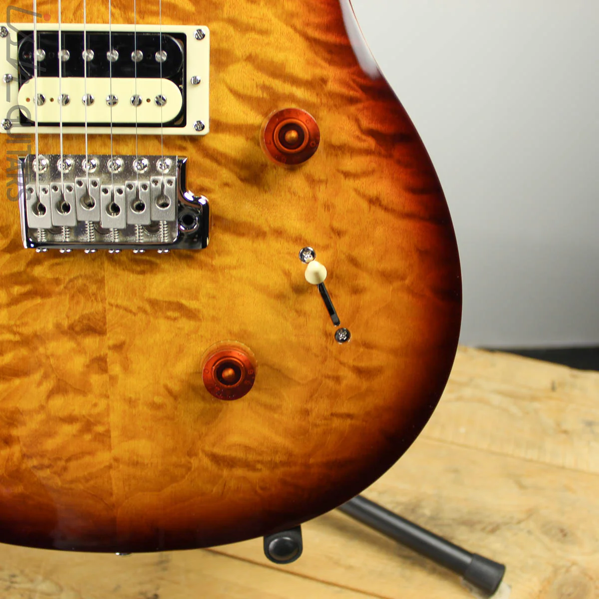 2019 Paul Reed Smith PRS SE Custom 24 Roasted Maple Limited Tobacco Sunburst - Image 3