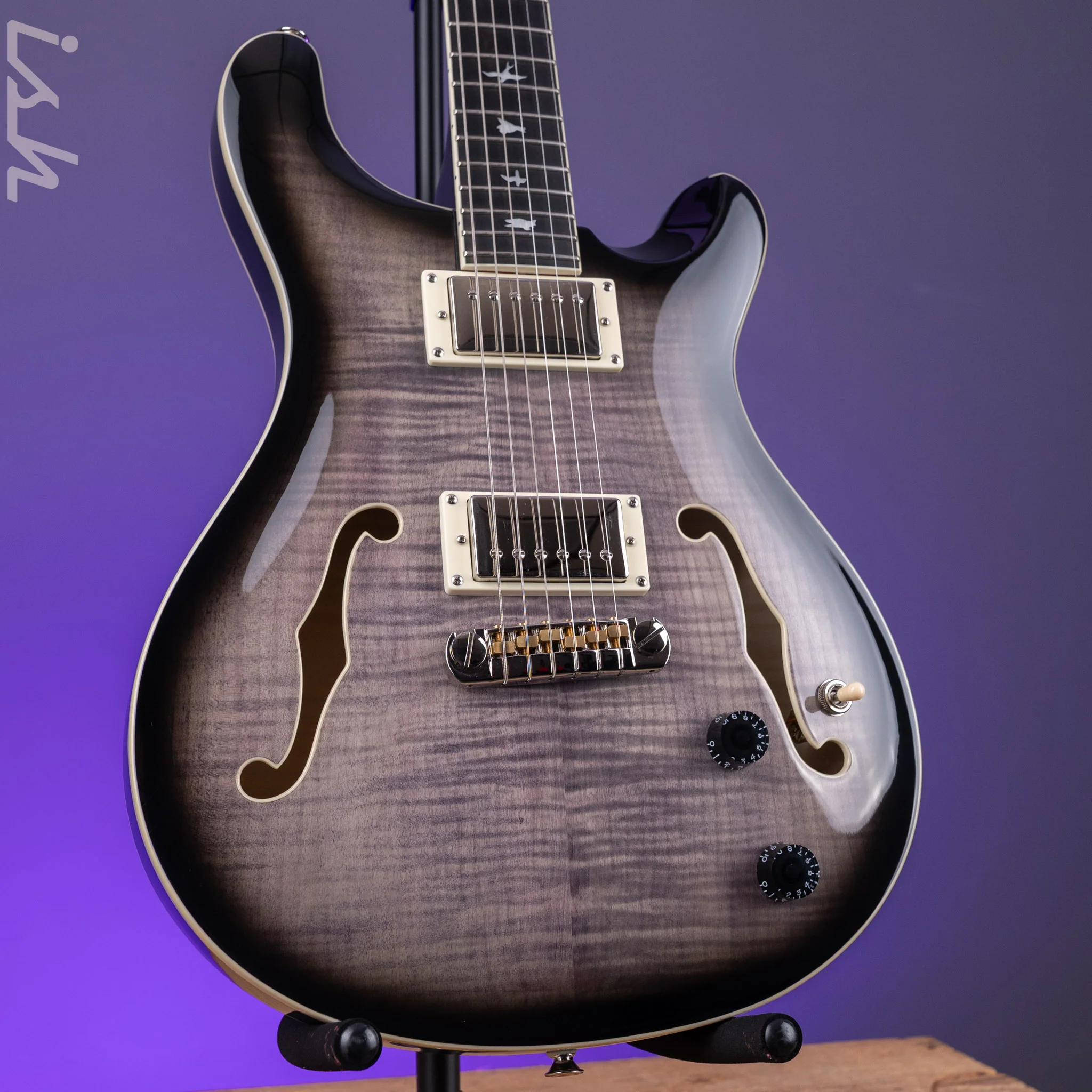2019 Paul Reed Smith PRS SE Hollowbody II Charcoal Burst