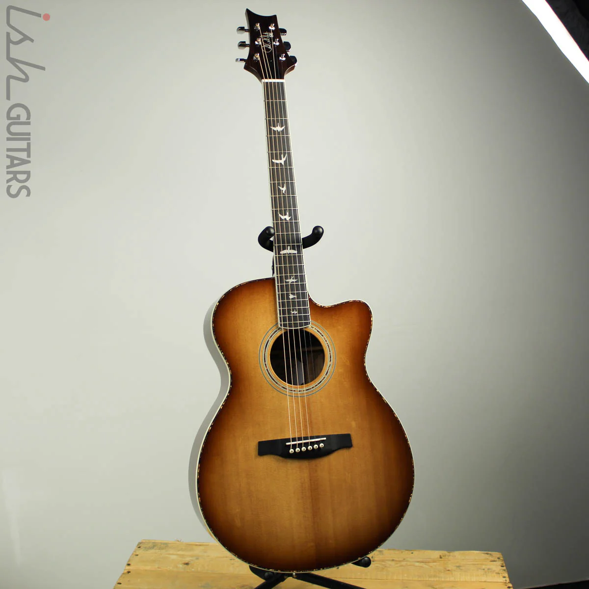2019 PRS SE A40E Angelus Tobacco Sunburst Acoustic Electric - Image 2