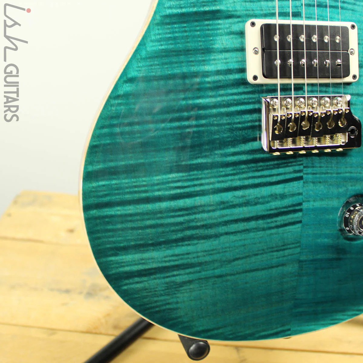 2019 PRS Custom 24-08 Custom Turquoise Finish Pattern Thin Neck - Image 5