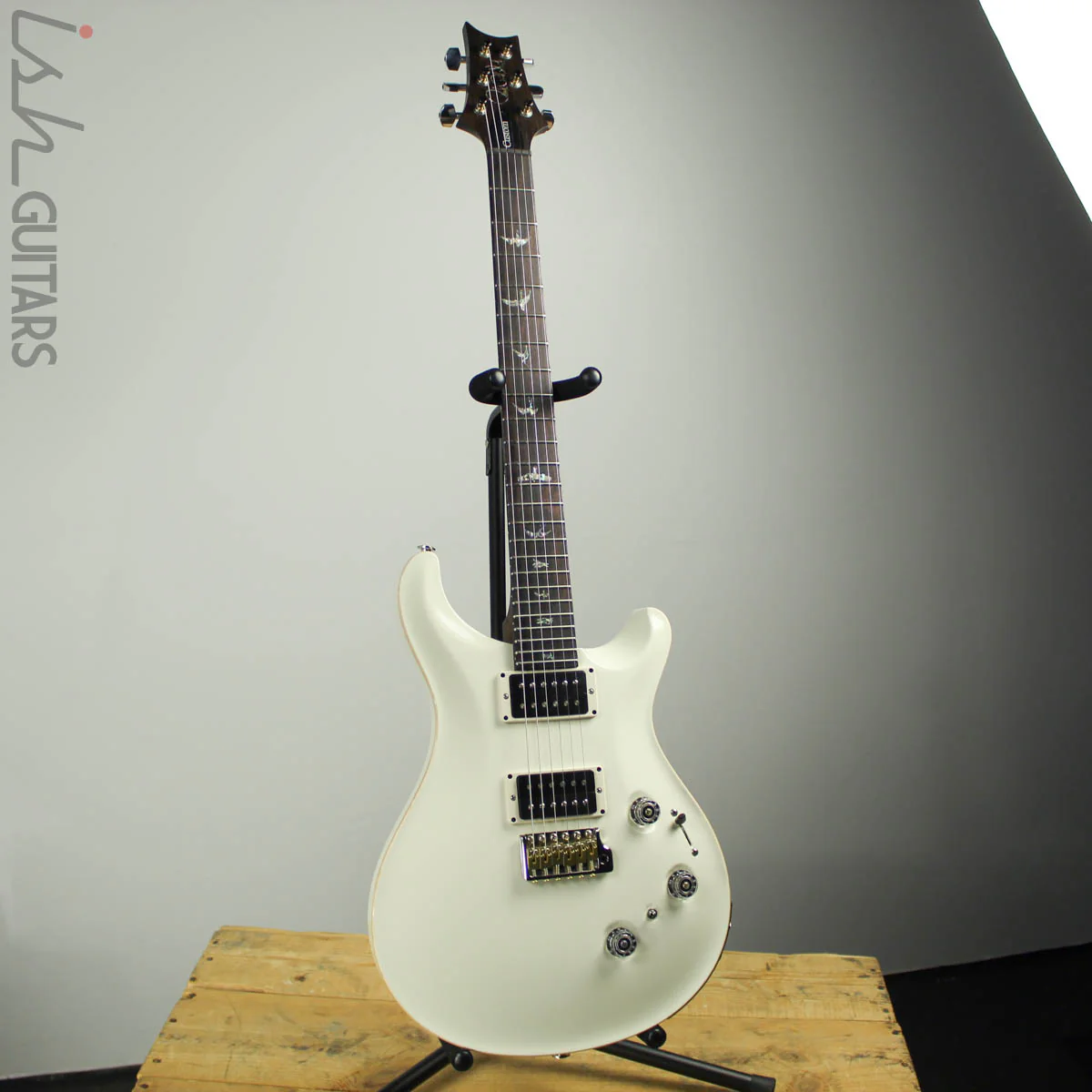 2019 PRS Custom 24 Piezo Solid Rosewood Neck Brazilian Antique White Artist - Image 2