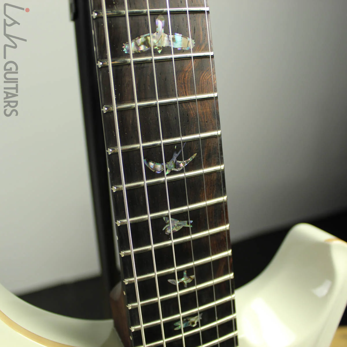 2019 PRS Custom 24 Piezo Solid Rosewood Neck Brazilian Antique White Artist - Image 5