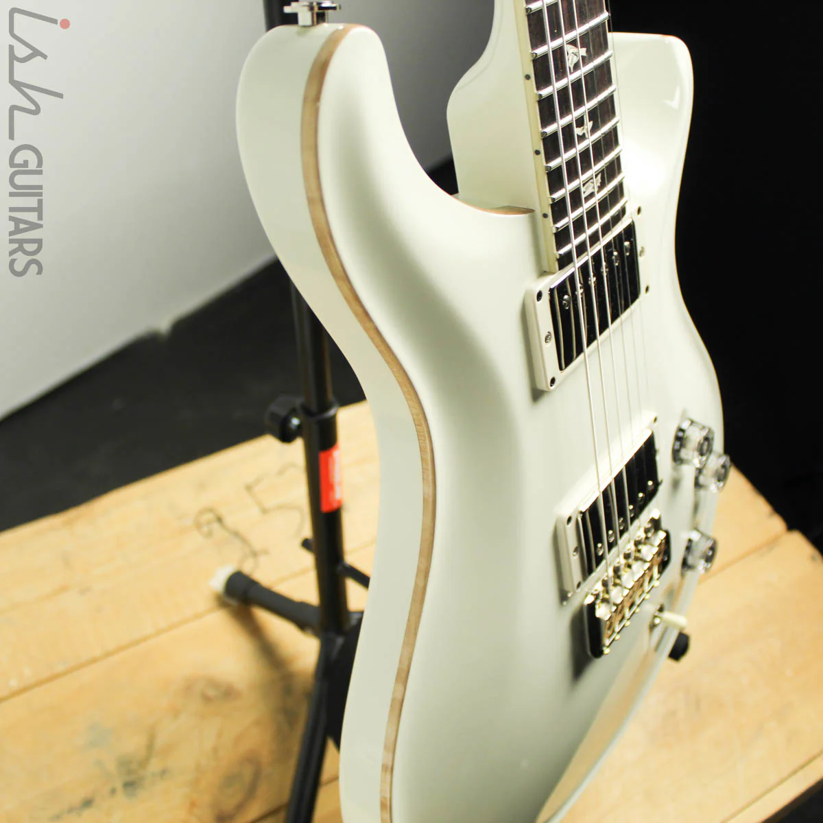 2019 PRS DGT Custom Color Opaque White w/ Natural Binding - Image 5