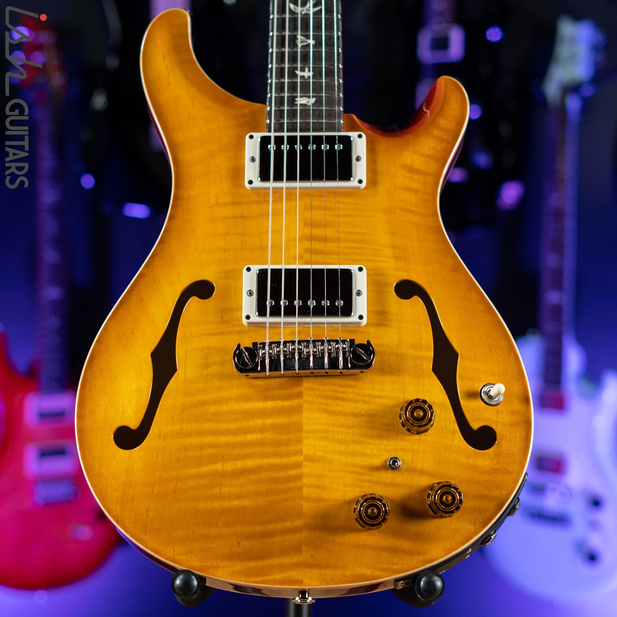 PRS Hollowbody II Piezo Faded McCarty Burst