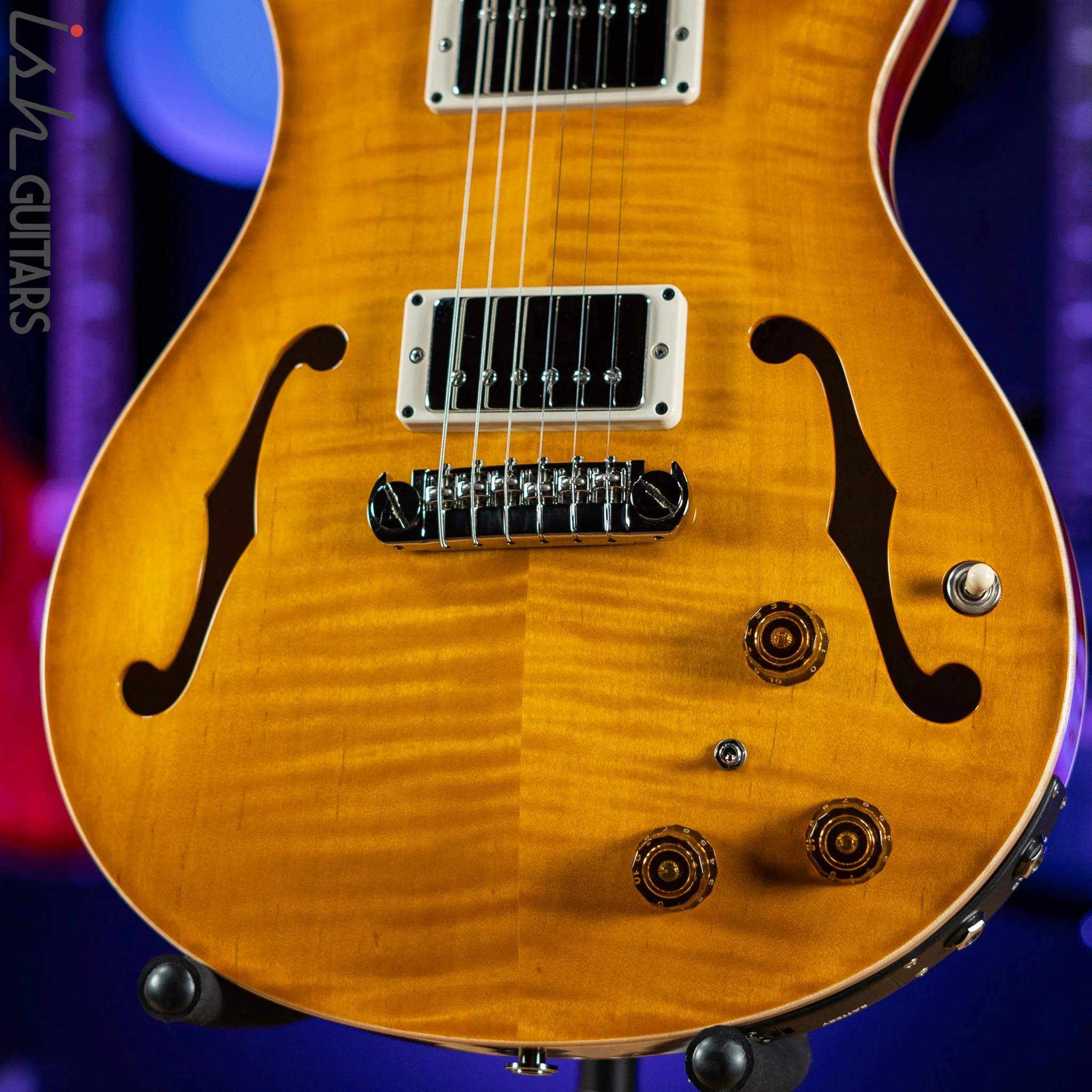 PRS Hollowbody II Piezo Faded McCarty Burst - Image 4