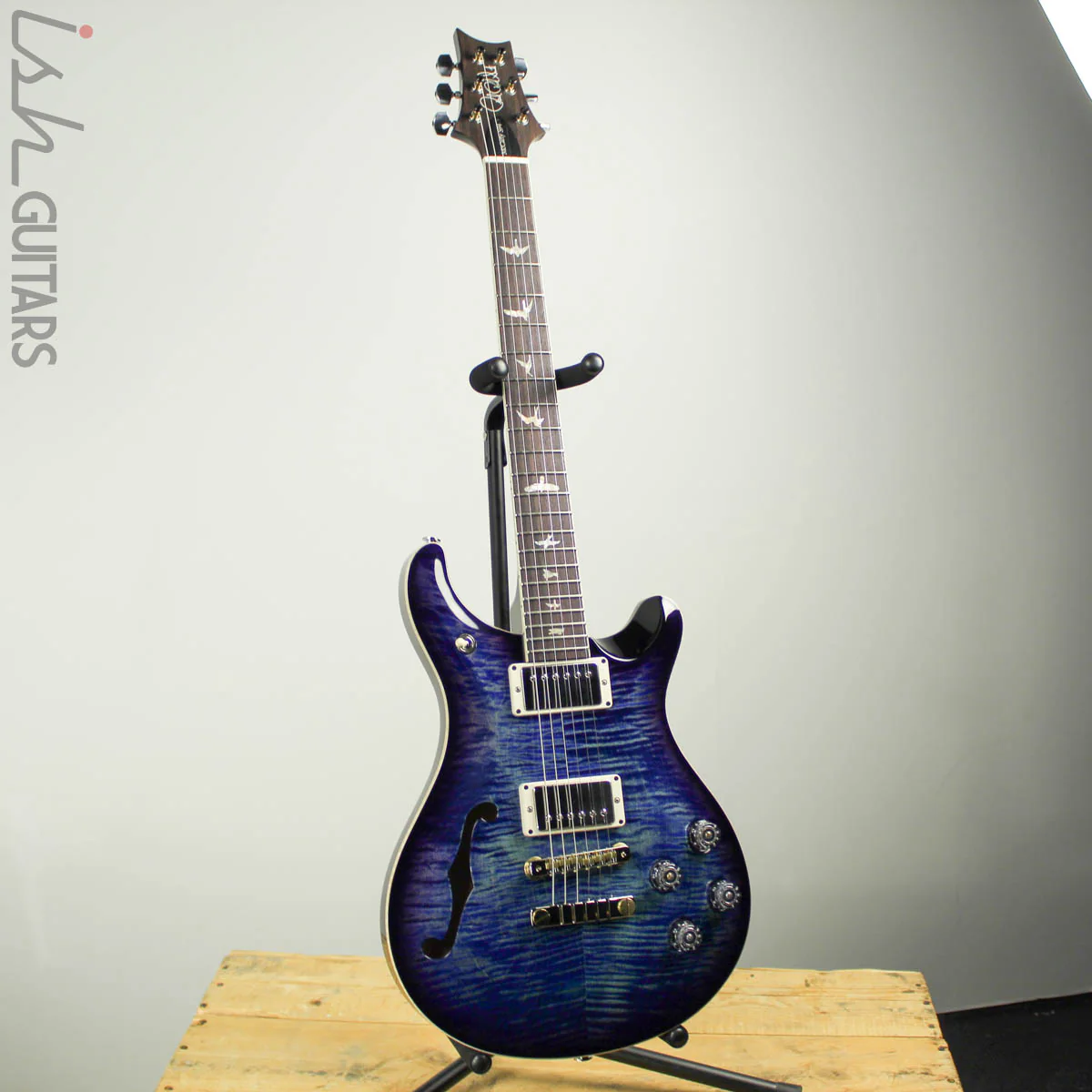 2019 PRS McCarty 594 Semi-Hollow River Blue Purpleburst - Image 2