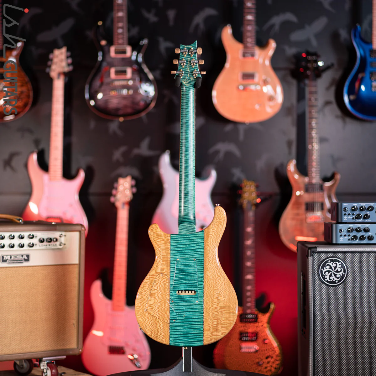 PRS Private Stock Custom 24 Birdseye Maple Bahamian Blue - Image 11