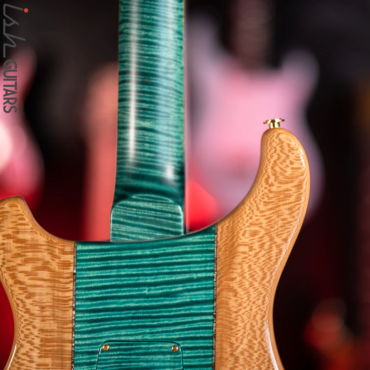 PRS Private Stock Custom 24 Birdseye Maple Bahamian Blue - Image 12