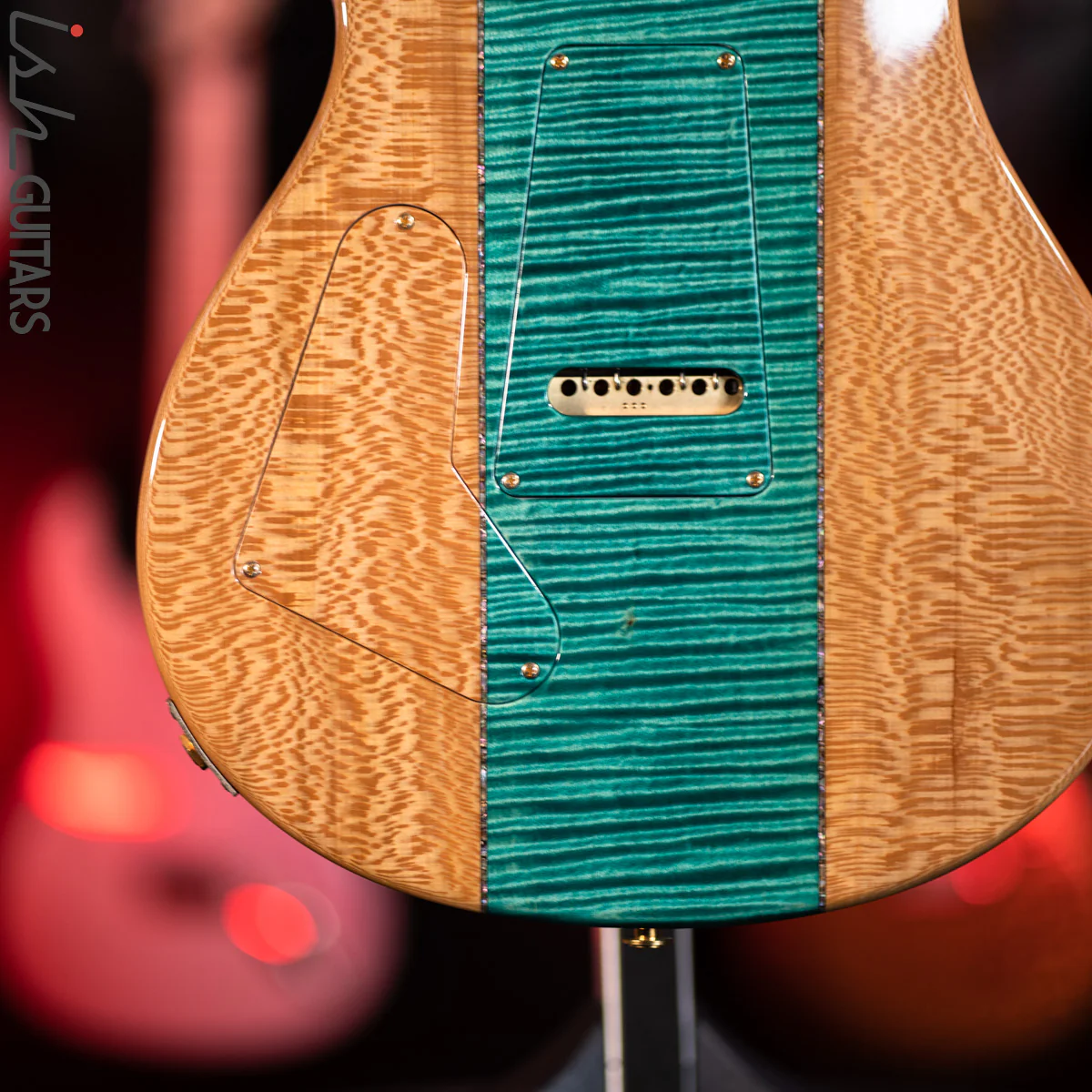 PRS Private Stock Custom 24 Birdseye Maple Bahamian Blue - Image 13