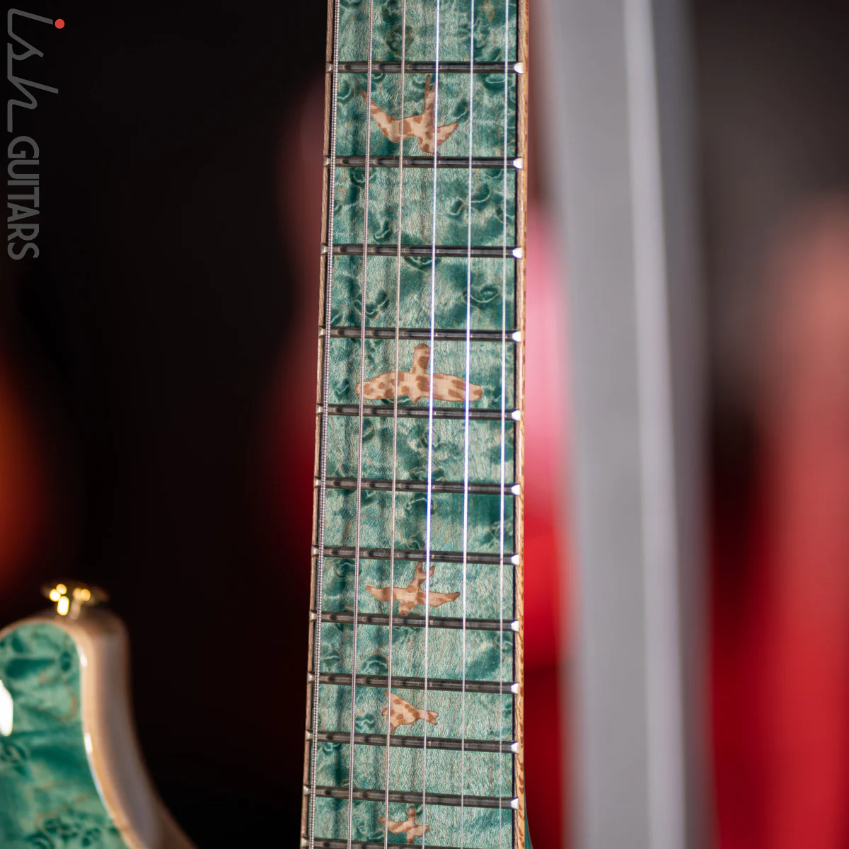 PRS Private Stock Custom 24 Birdseye Maple Bahamian Blue - Image 9