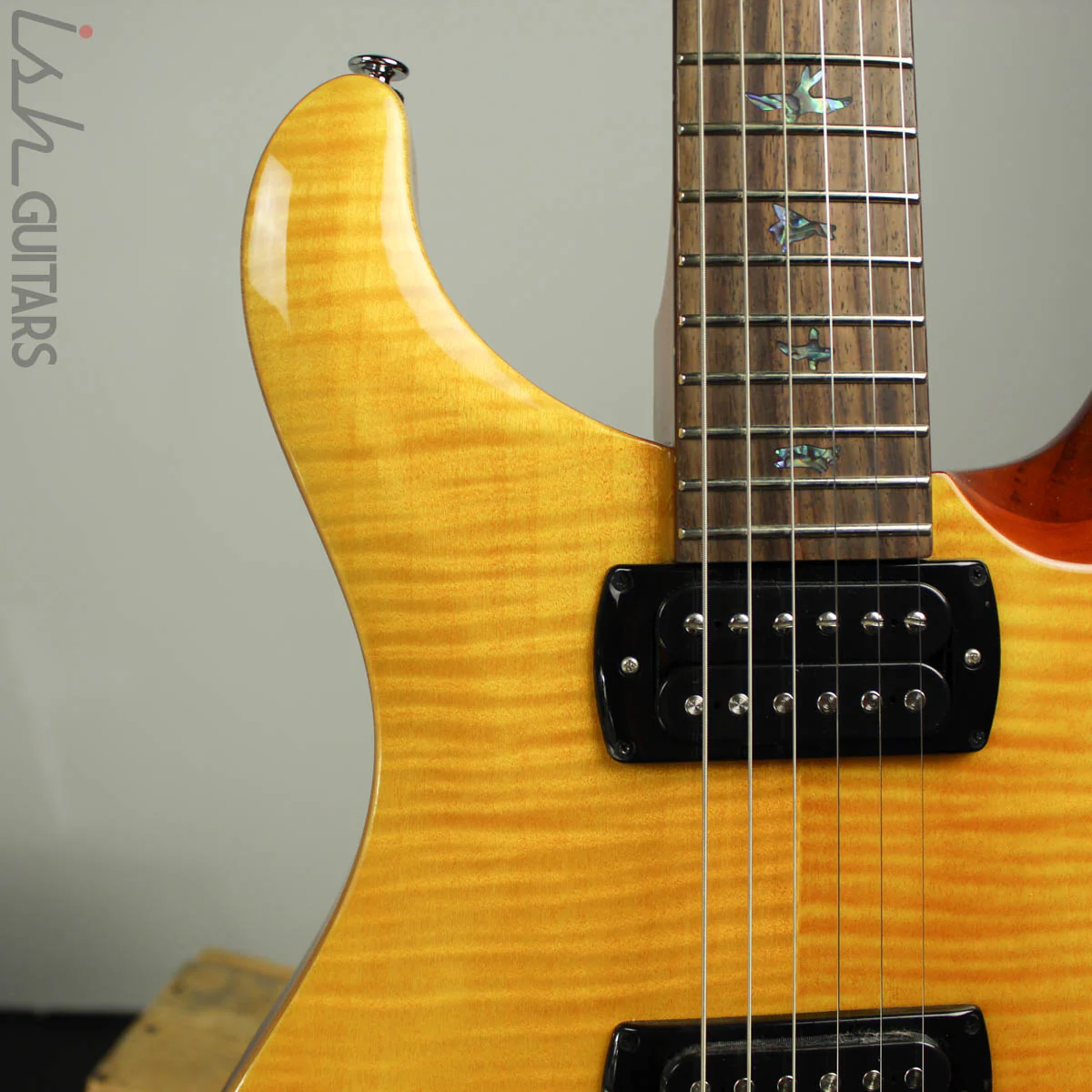 2019 PRS Paul Reed Smith SE Paul's Guitar Amber - Image 4