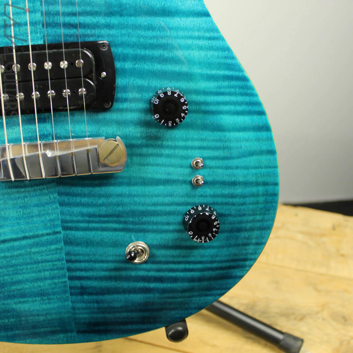 2019 PRS Paul Reed Smith SE Paul's Guitar Aqua - Image 5