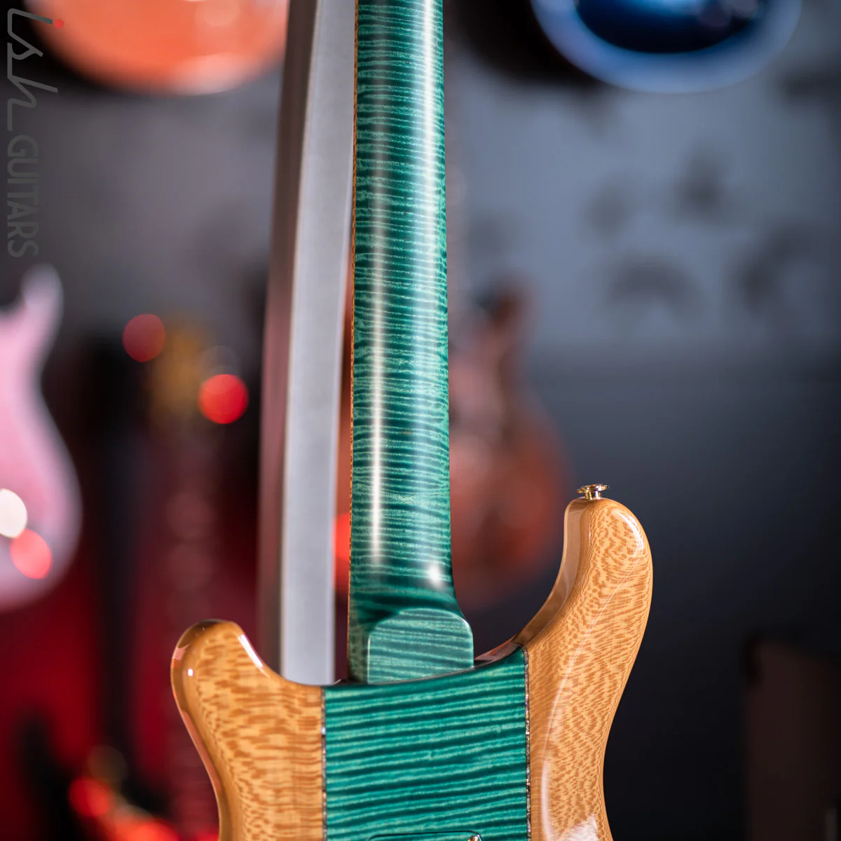 2019 PRS Private Stock Custom 24 Birdseye Maple Bahamian Blue - Image 14
