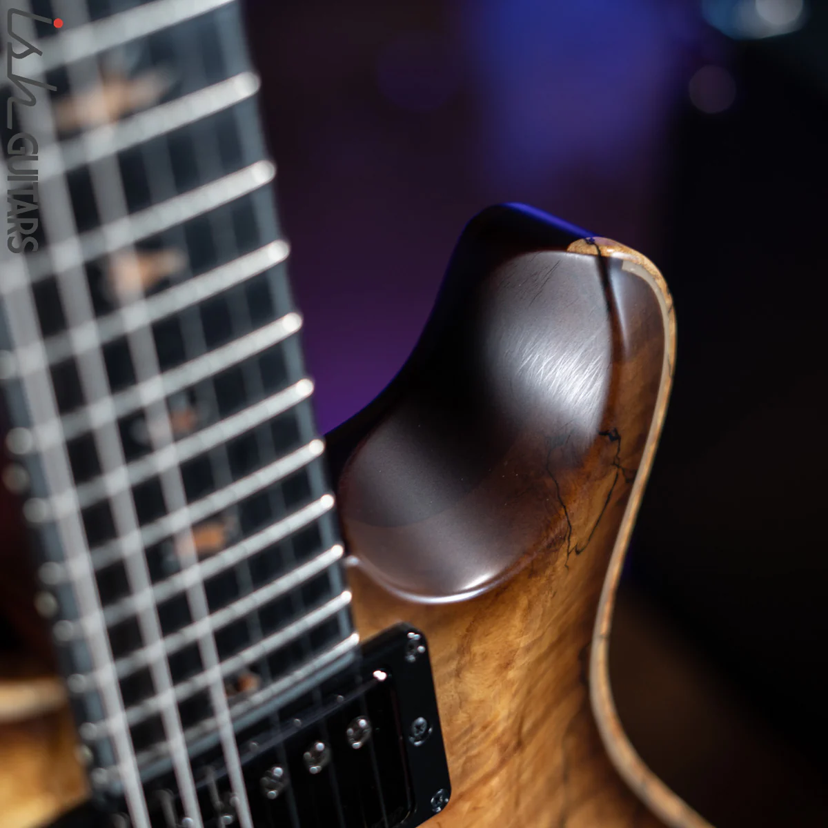 2019 PRS Private Stock Custom 24 Spalted Maple Natural Satin - Image 18