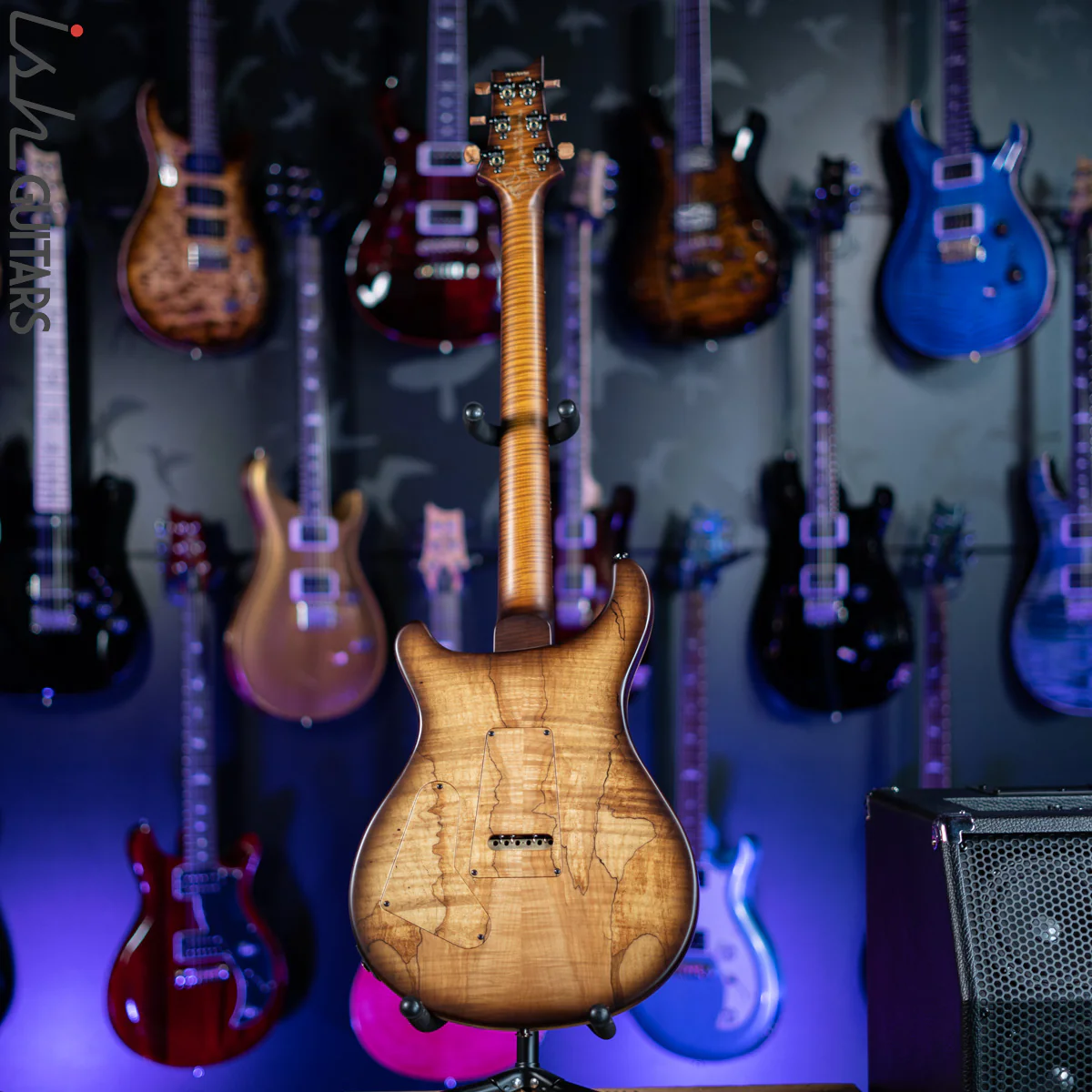 2019 PRS Private Stock Custom 24 Spalted Maple Natural Satin - Image 8