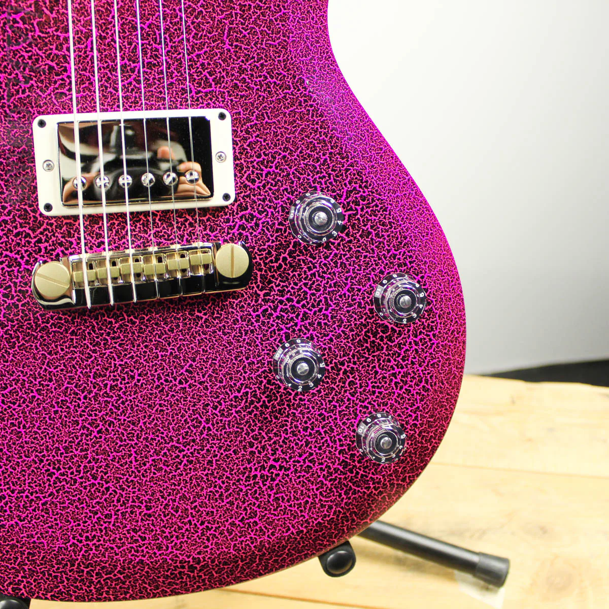 2019 PRS S2 Singlecut Pink Crackle - Image 4
