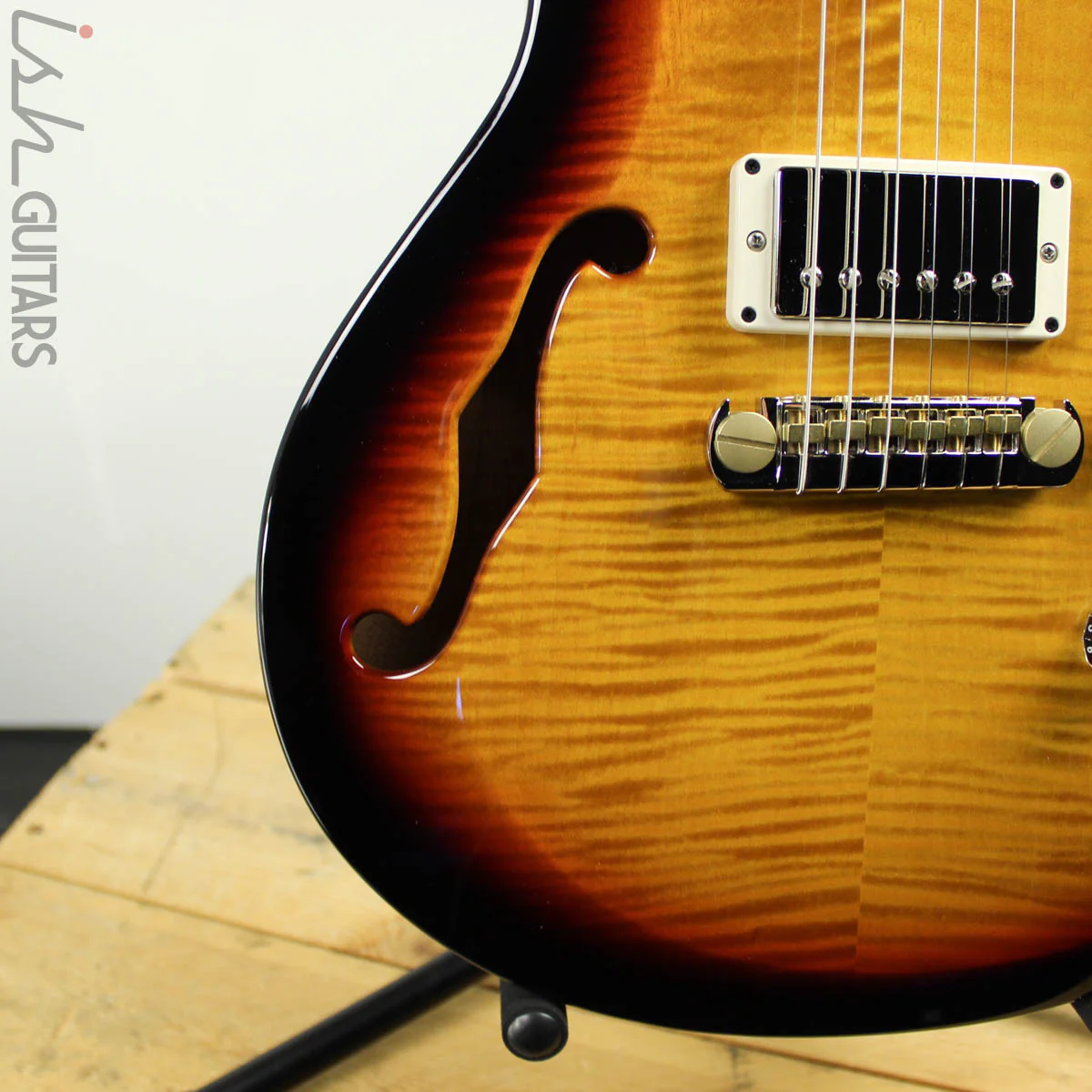 2019 PRS S2 Singlecut Tri-Color Sunburst Custom Color - Image 4