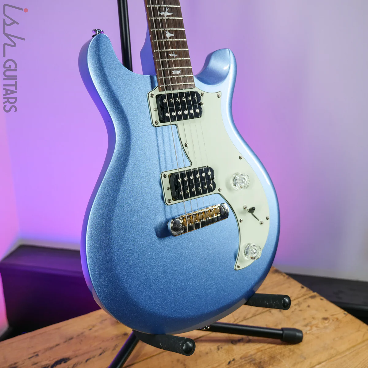 2019 PRS SE Mira Frost Blue Metallic - Image 5