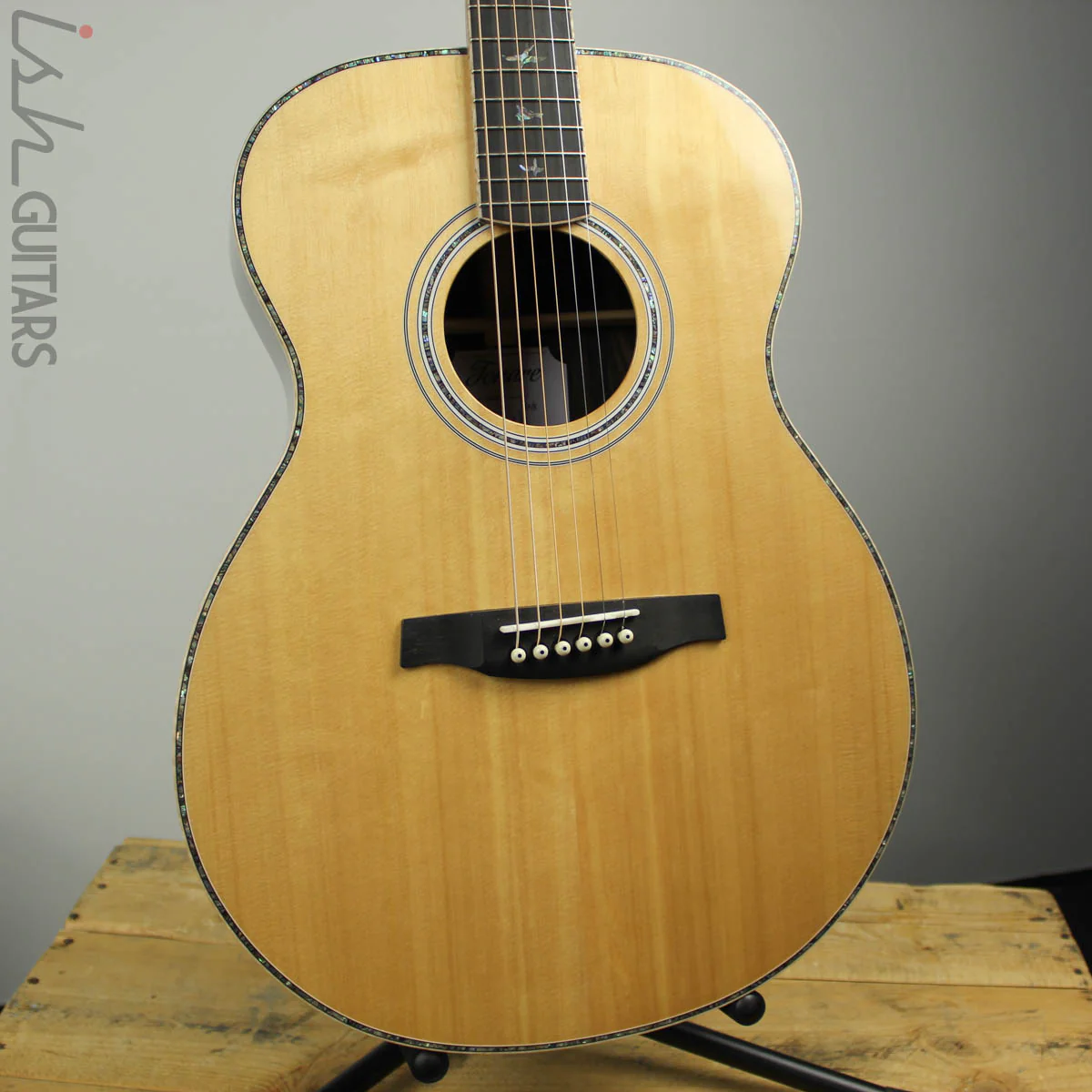 2019 PRS SE T60E Tonare Acoustic Electric Ziricote Back and Sides - Image 2