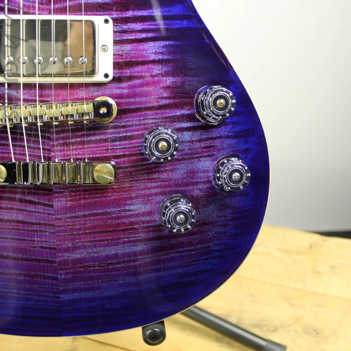 2019 PRS McCarty 594 Singlecut Semi-Hollow Limited Edition Violet Blue Burst - Image 3