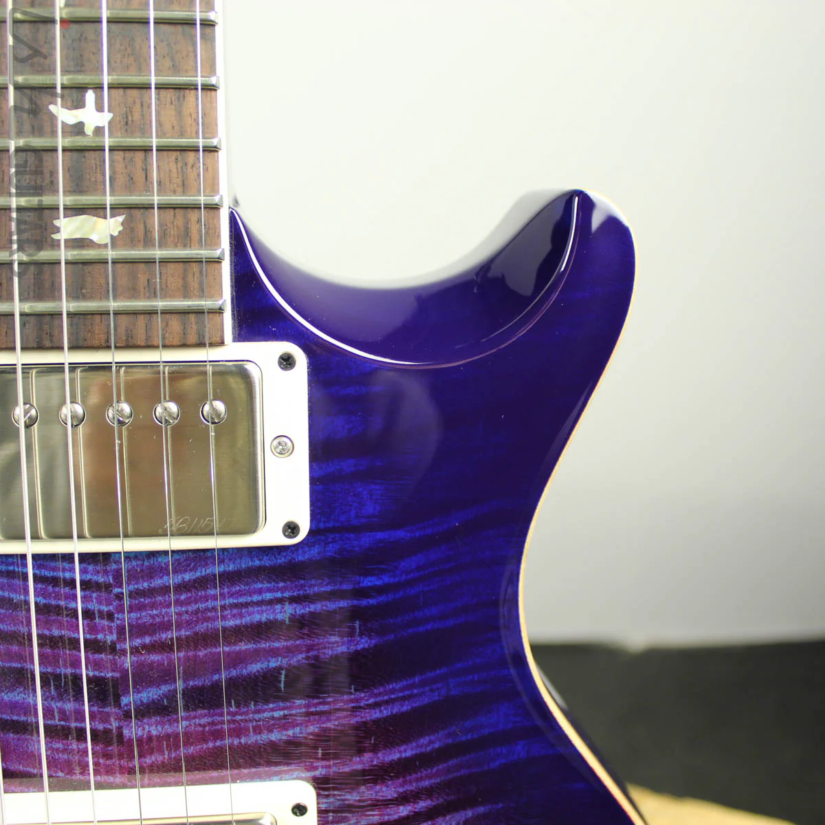 2019 PRS McCarty 594 Singlecut Semi-Hollow Limited Edition Violet Blue Burst - Image 5
