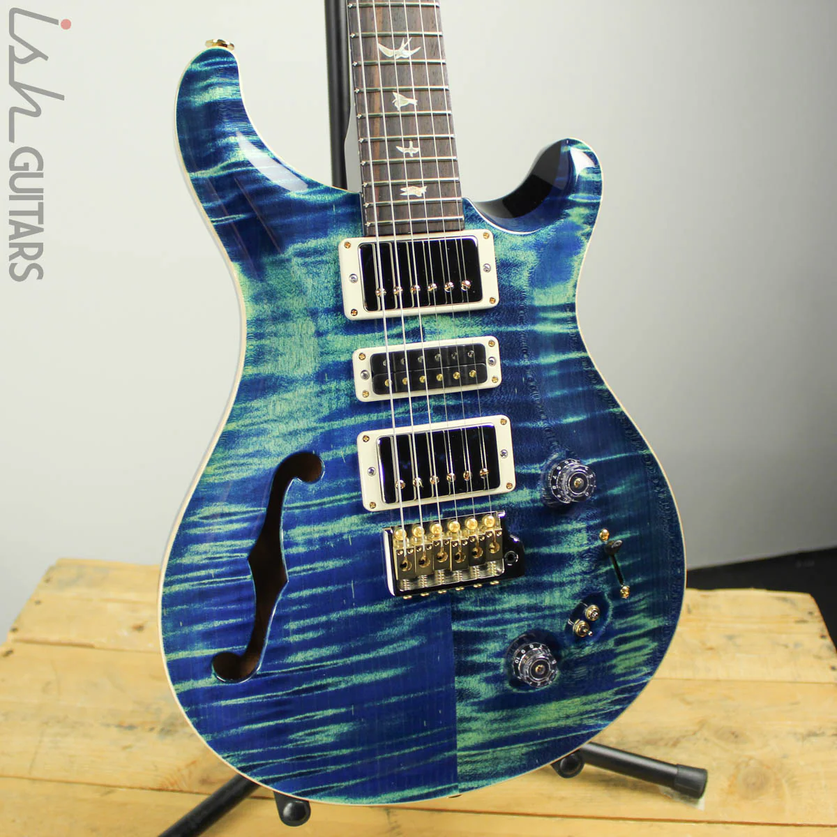 2019 PRS Special 22 Semi-Hollow 10-Top River Blue