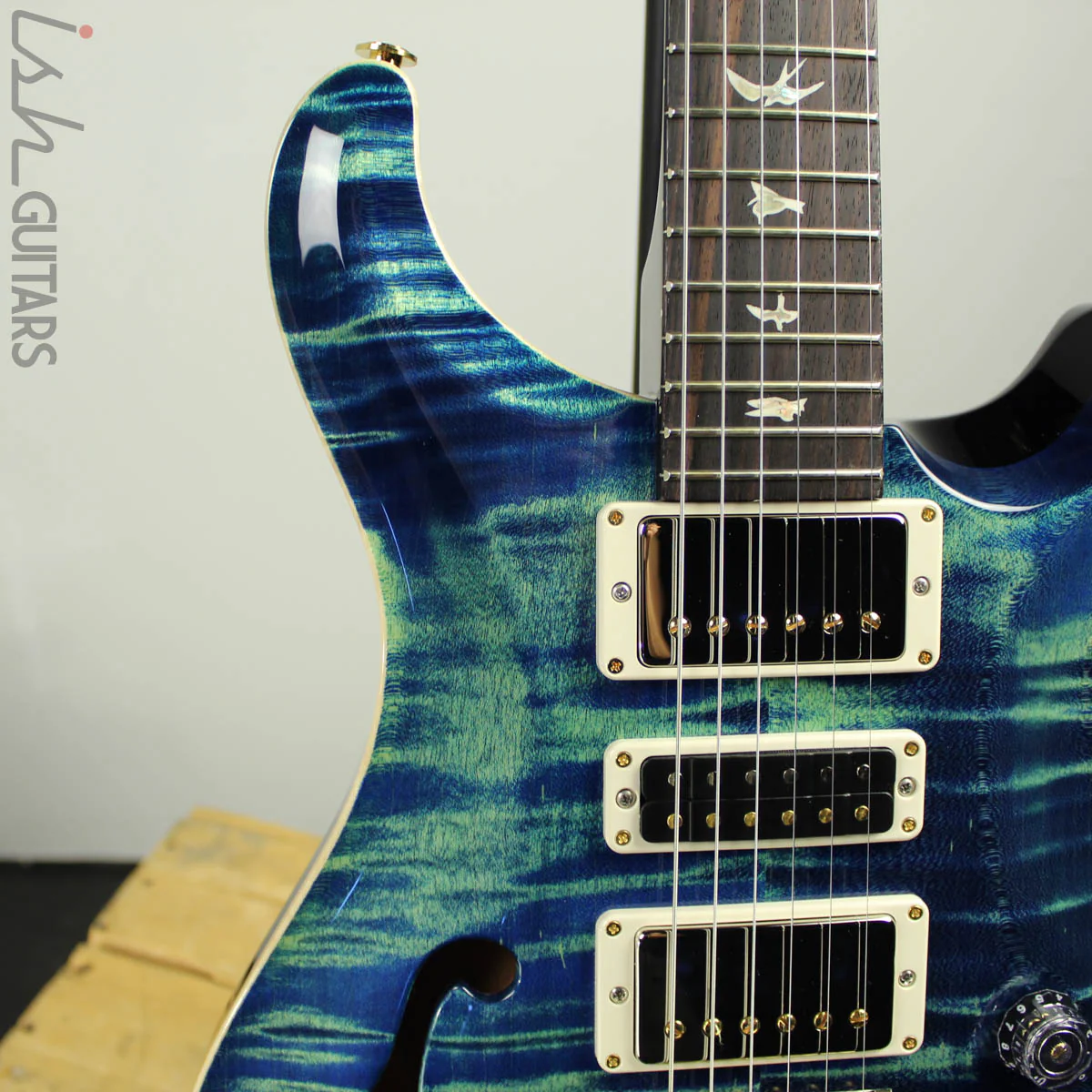 2019 PRS Special 22 Semi-Hollow 10-Top River Blue - Image 4