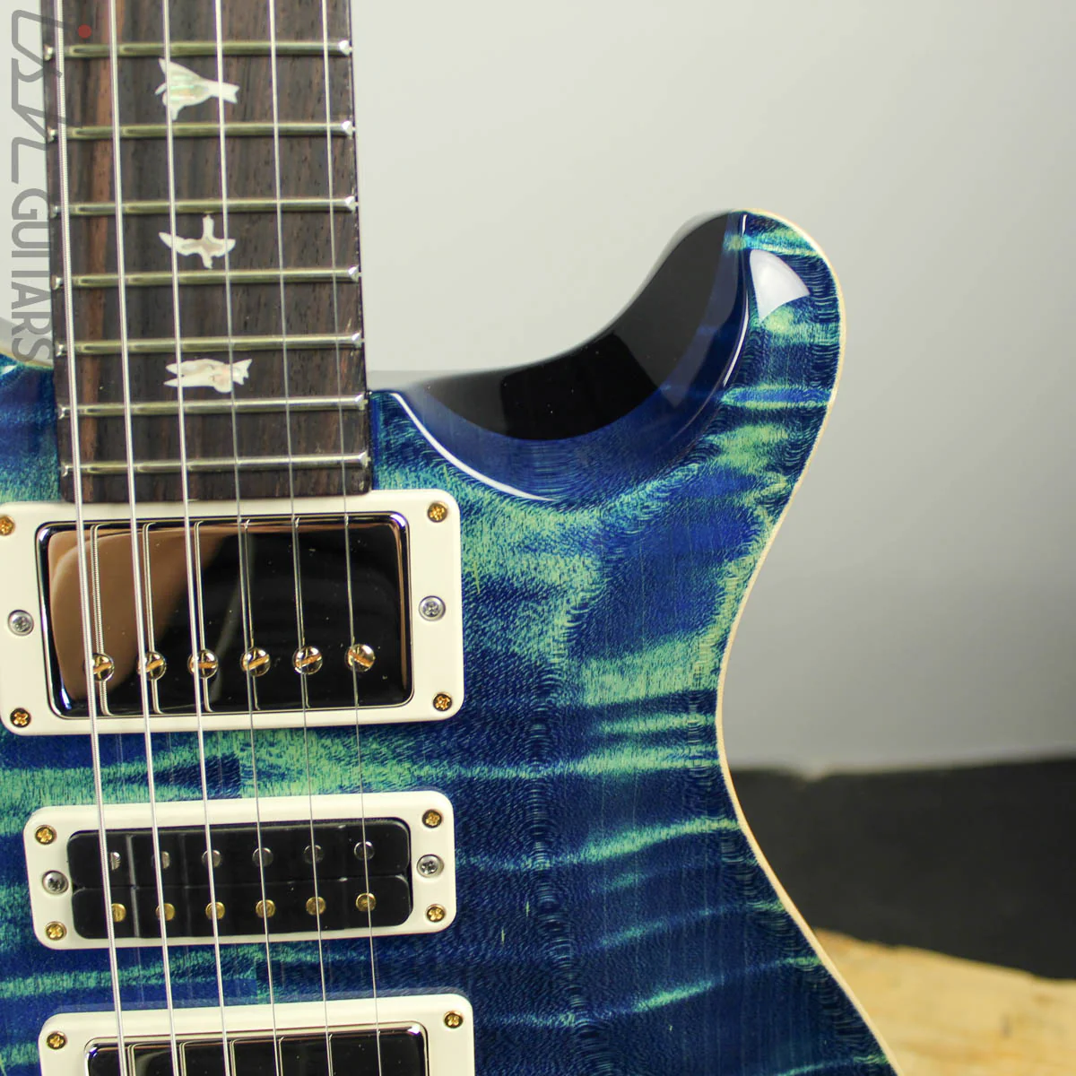 2019 PRS Special 22 Semi-Hollow 10-Top River Blue - Image 5