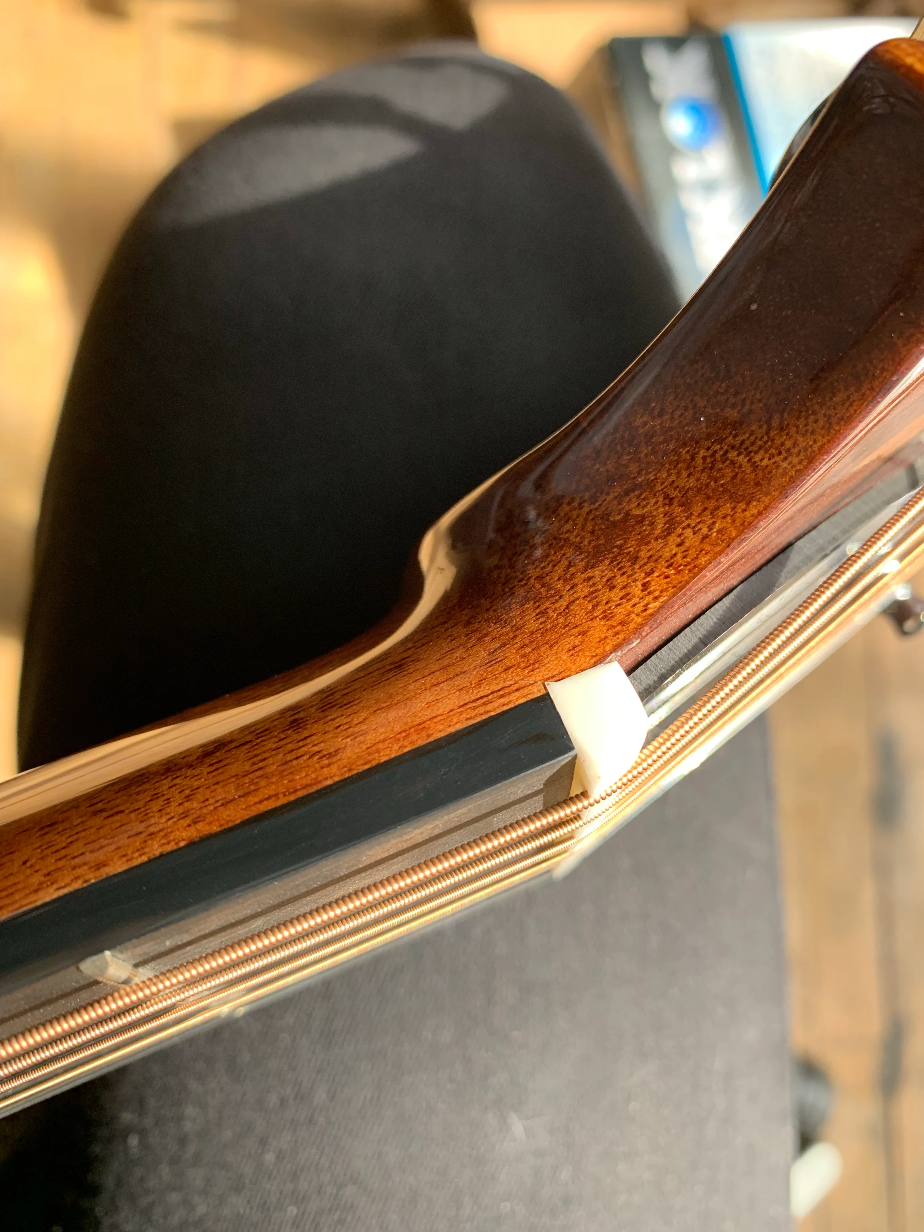 2019 PRS SE T55E Tonare Black Gold Burst Acoustic Electric B-STOCK - Image 12