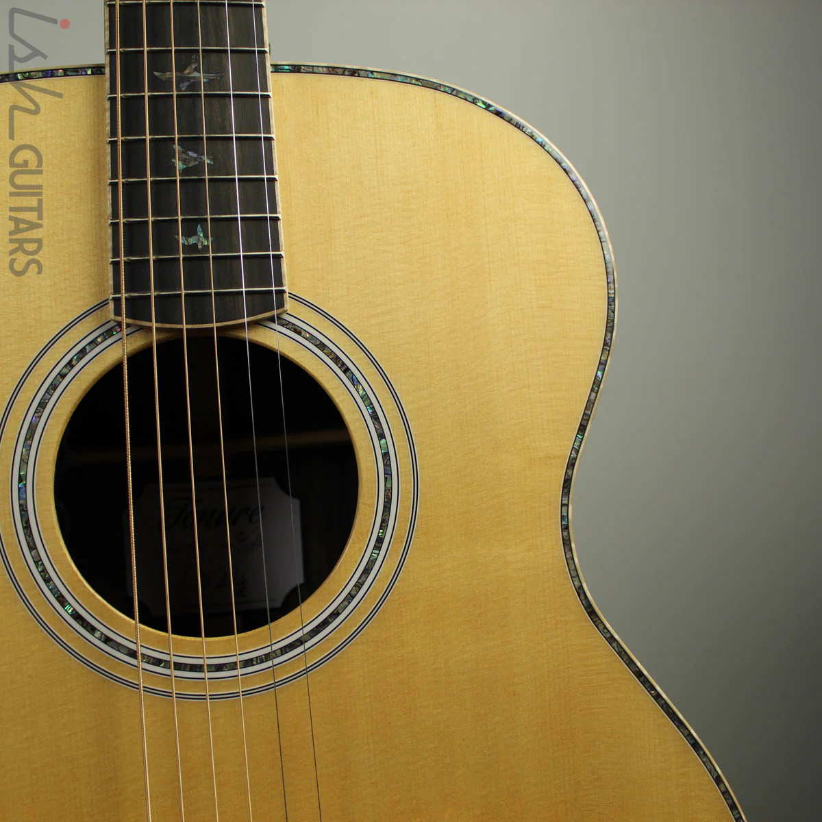 2019 PRS SE T60E Tonare Acoustic Electric Ziricote Back and Sides - Image 4
