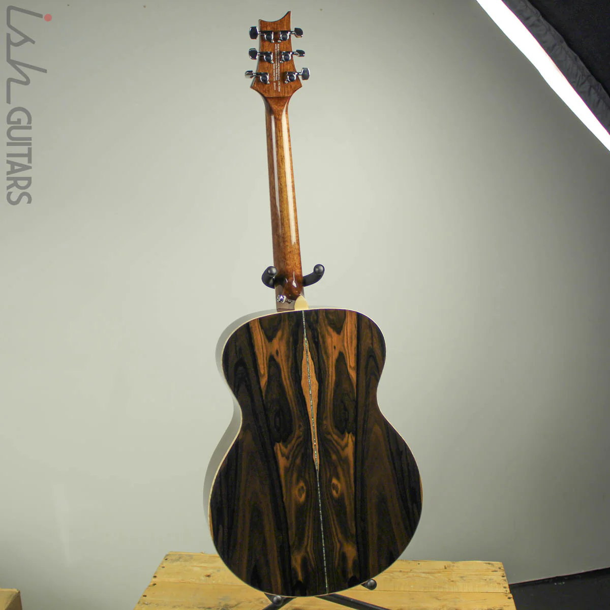 2019 PRS SE T60E Tonare Acoustic Electric Ziricote Back and Sides - Image 8