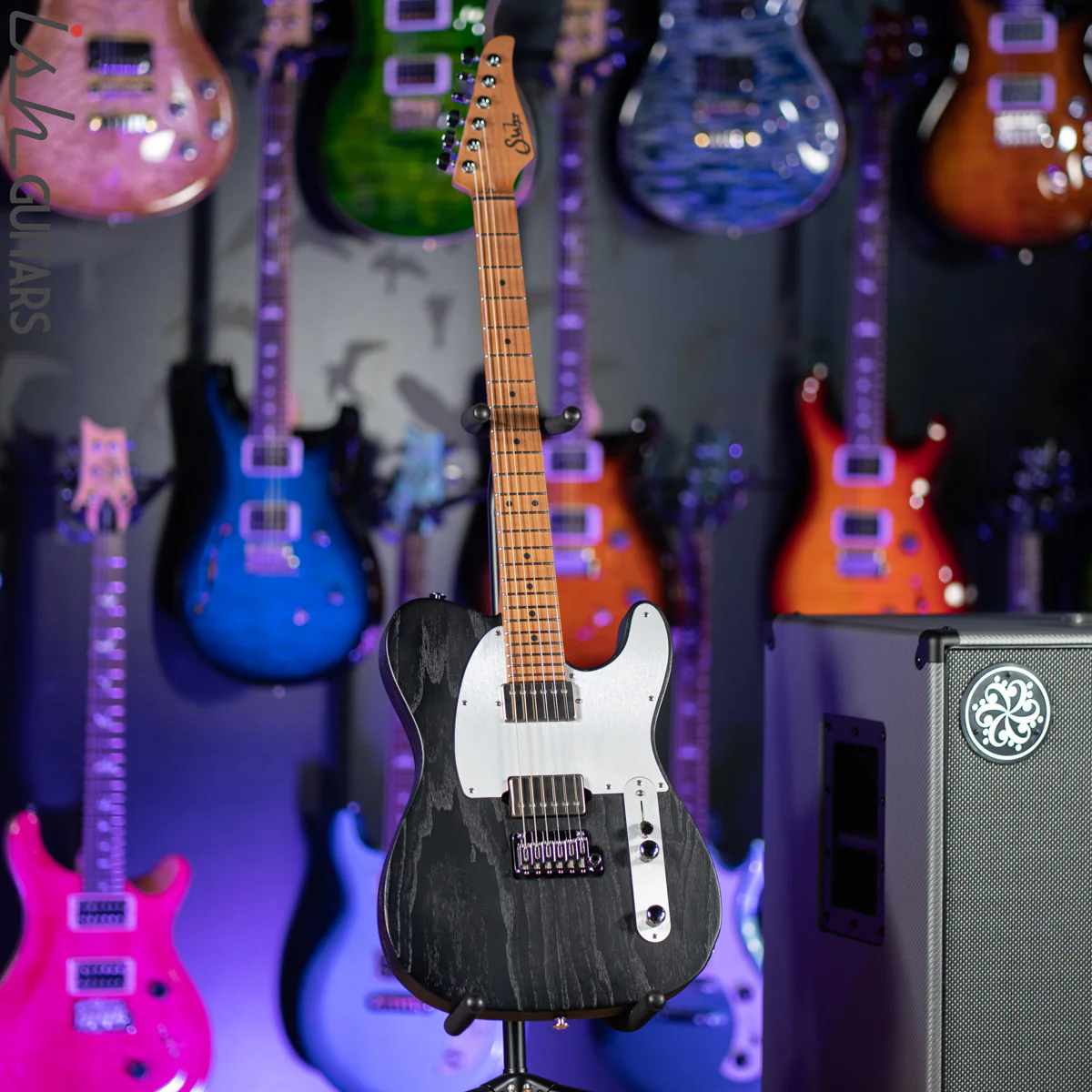 2019 Suhr Andy Wood Signature Series Modern T War Black - Image 2