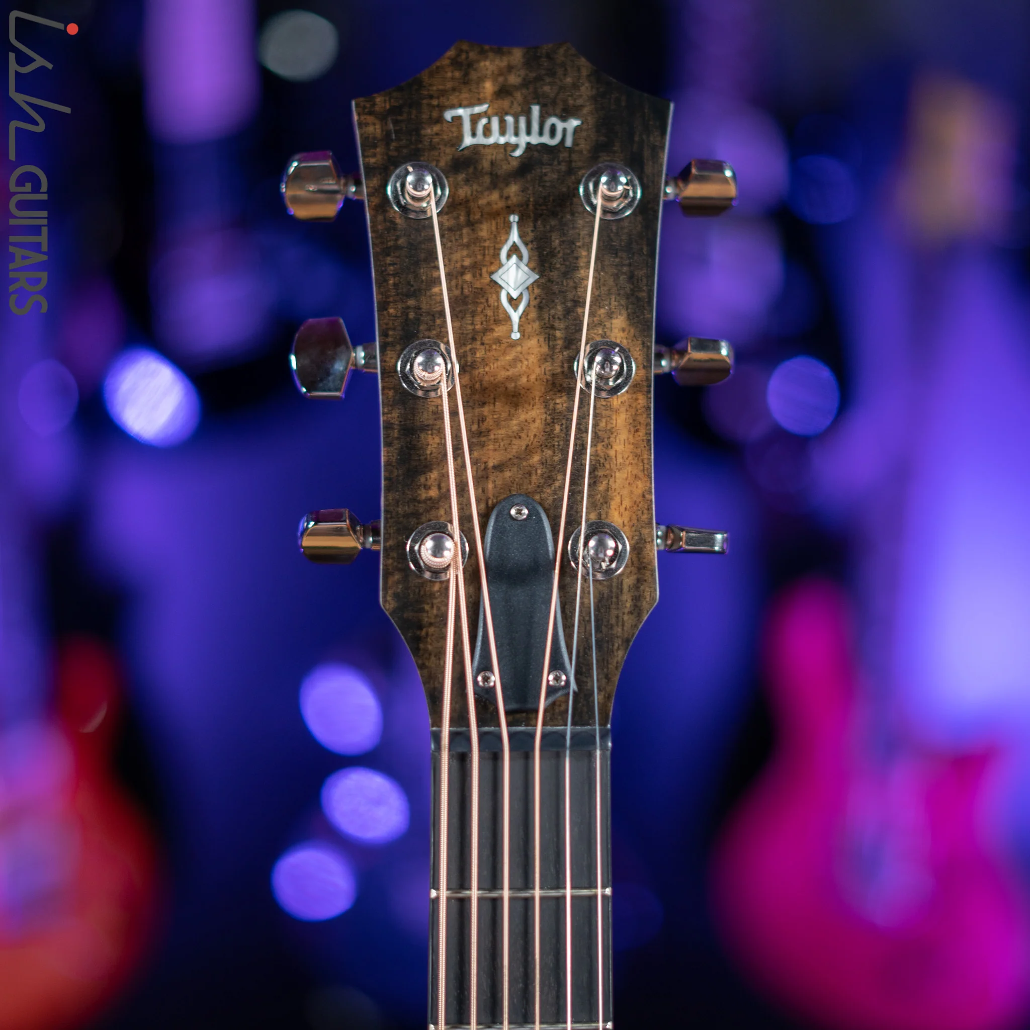 2019 Taylor 317e Grand Pacific Acoustic-Electric Guitar Natural - Image 5