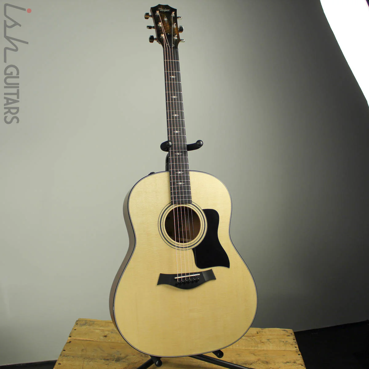 2019 Taylor 317e Grand Pacific Dreadnought Natural - Image 2