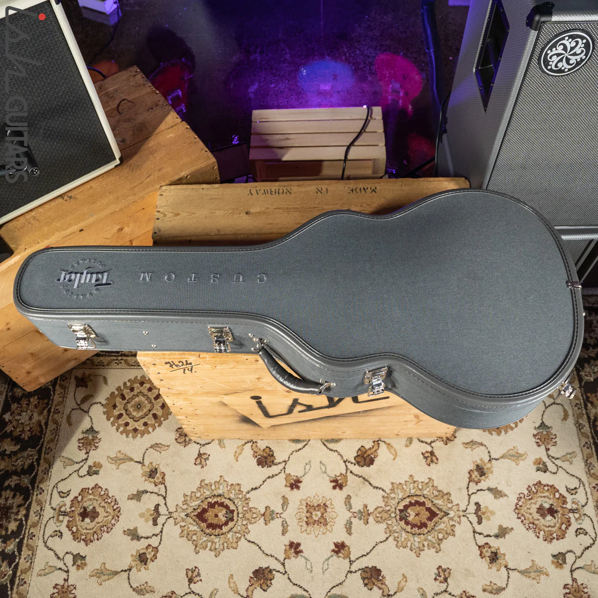 2019 Taylor Custom Grand Symphony Catch Walnut Bloodwood - Image 19