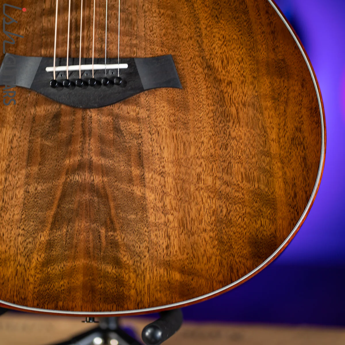 2019 Taylor Custom Grand Symphony Catch Walnut Bloodwood - Image 4