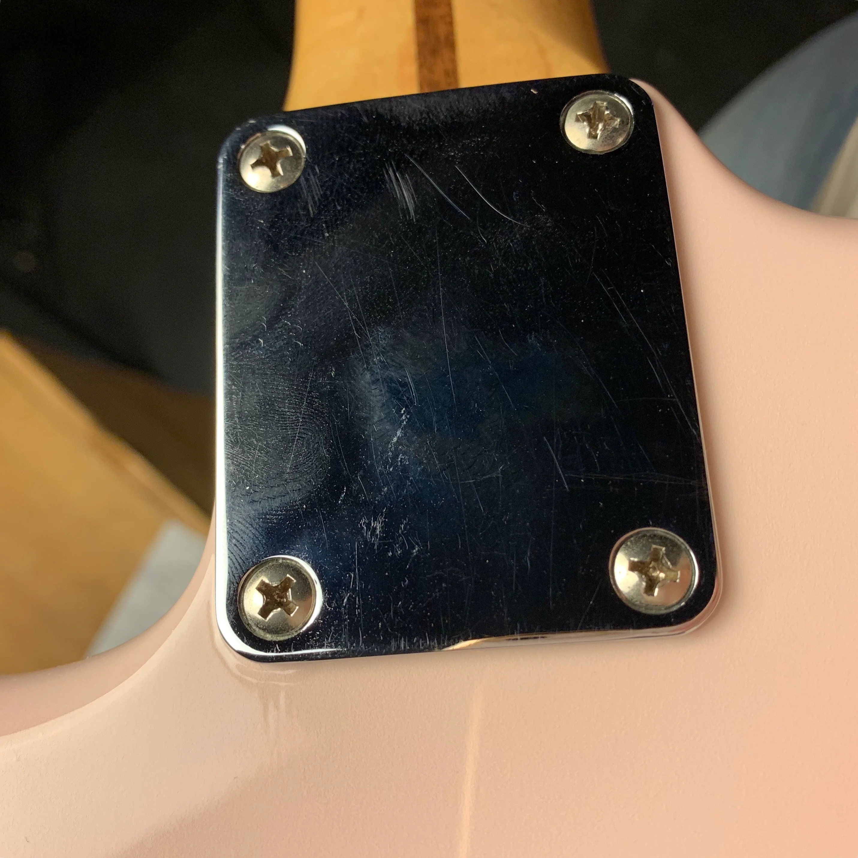 2003 Fender Stratocaster Shell Pink Nitro - Image 13