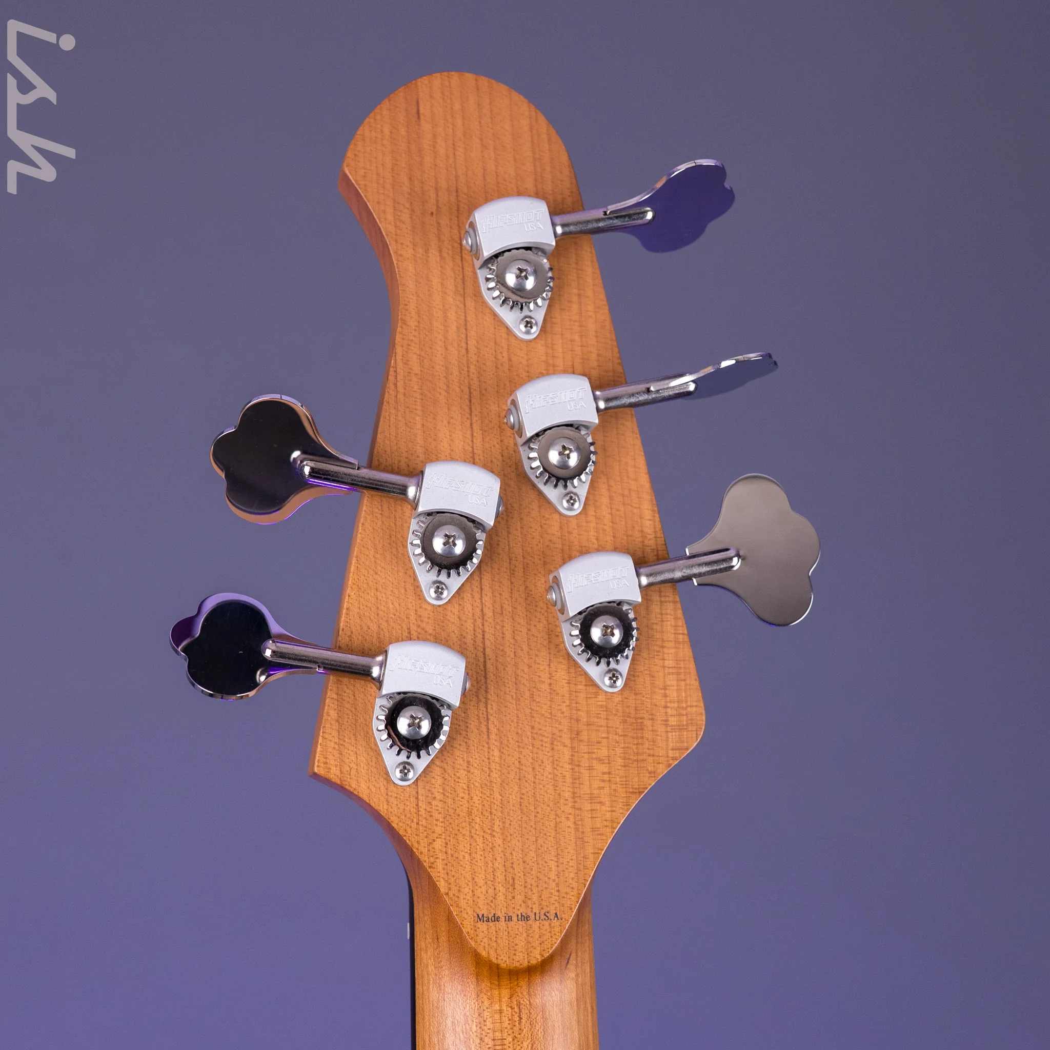 2020-2021 Lakland 55-94 Deluxe 5-String burl maple - Image 12