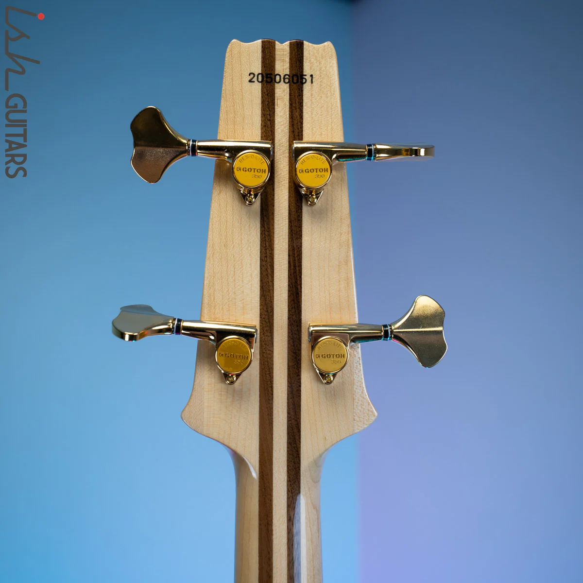 2020 Aria Pro II SB-1000B Reissue Bass Guitar Made in Japan Amber - Image 11