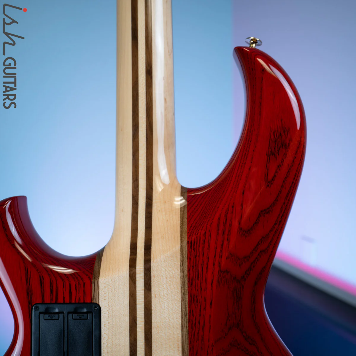 2020 Aria Pro II SB-1000B Reissue Bass Guitar Made in Japan Red - Image 9