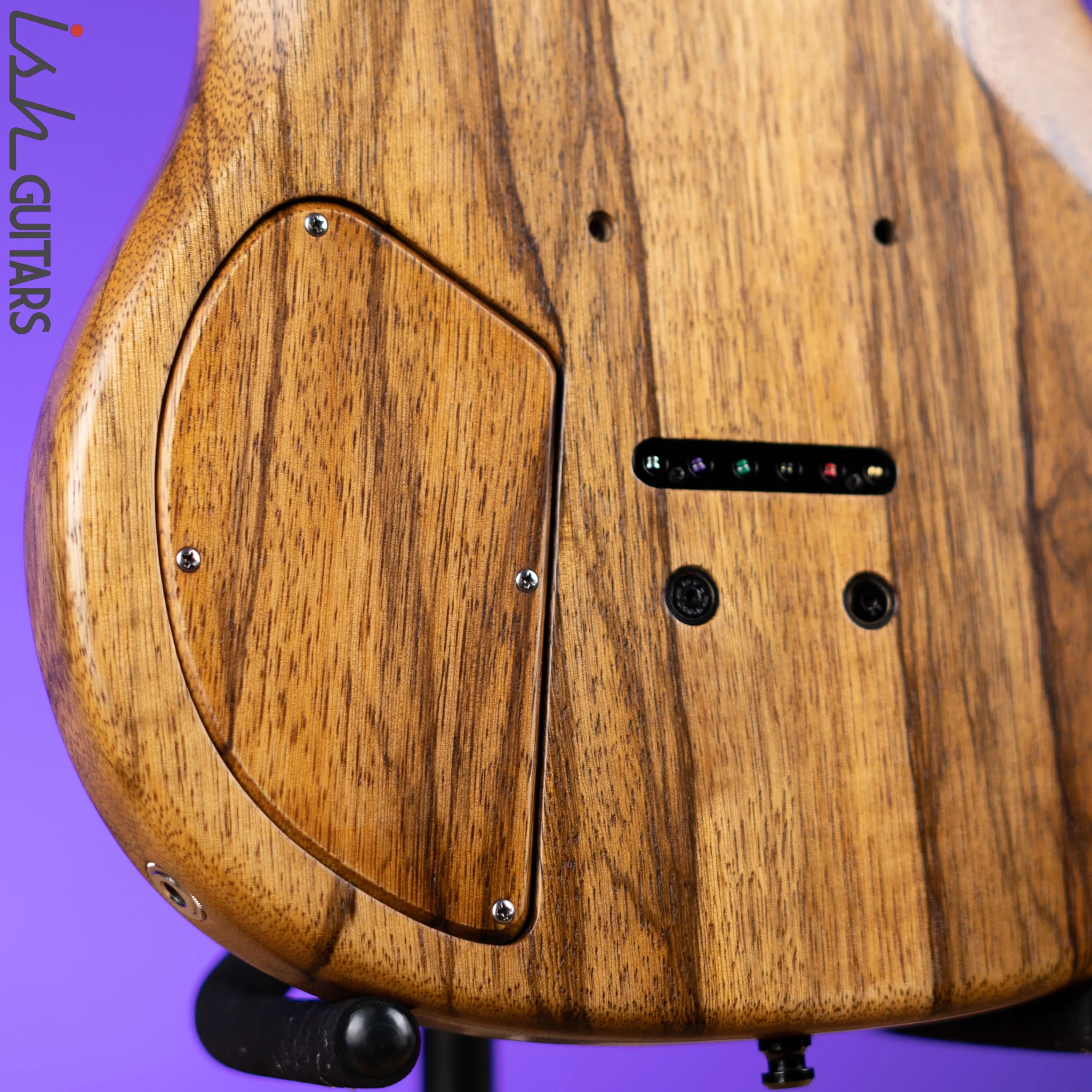 2020 Barlow Guitars Cocobolo Falcon II Natural - Image 11