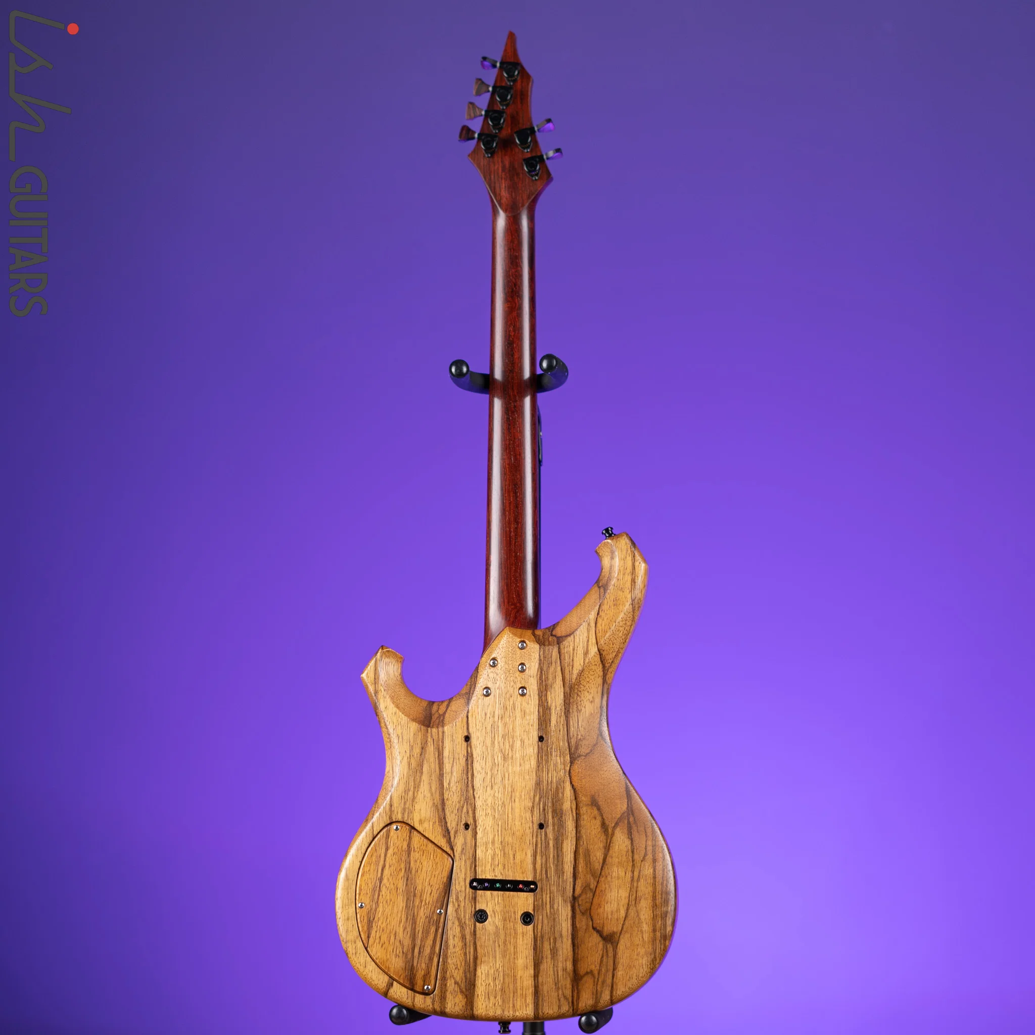 2020 Barlow Guitars Cocobolo Falcon II Natural - Image 8